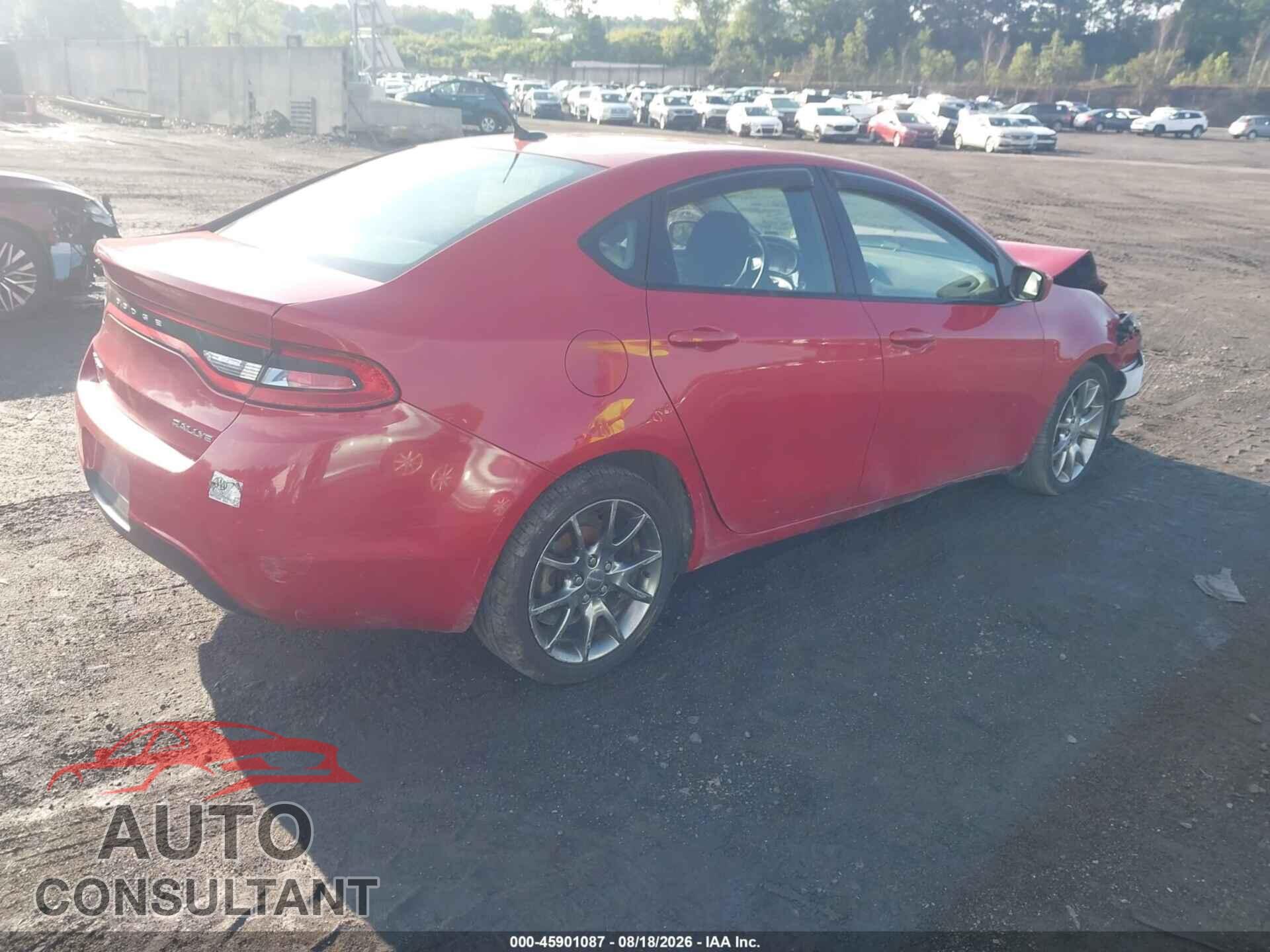 DODGE DART 2013 - 1C3CDFBAXDD340804