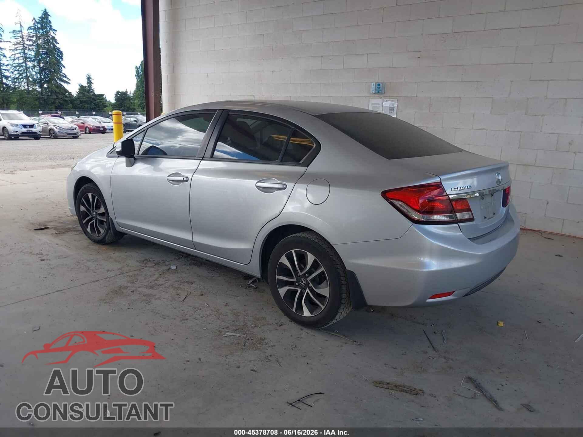 HONDA CIVIC 2013 - 2HGFB2F96DH518509