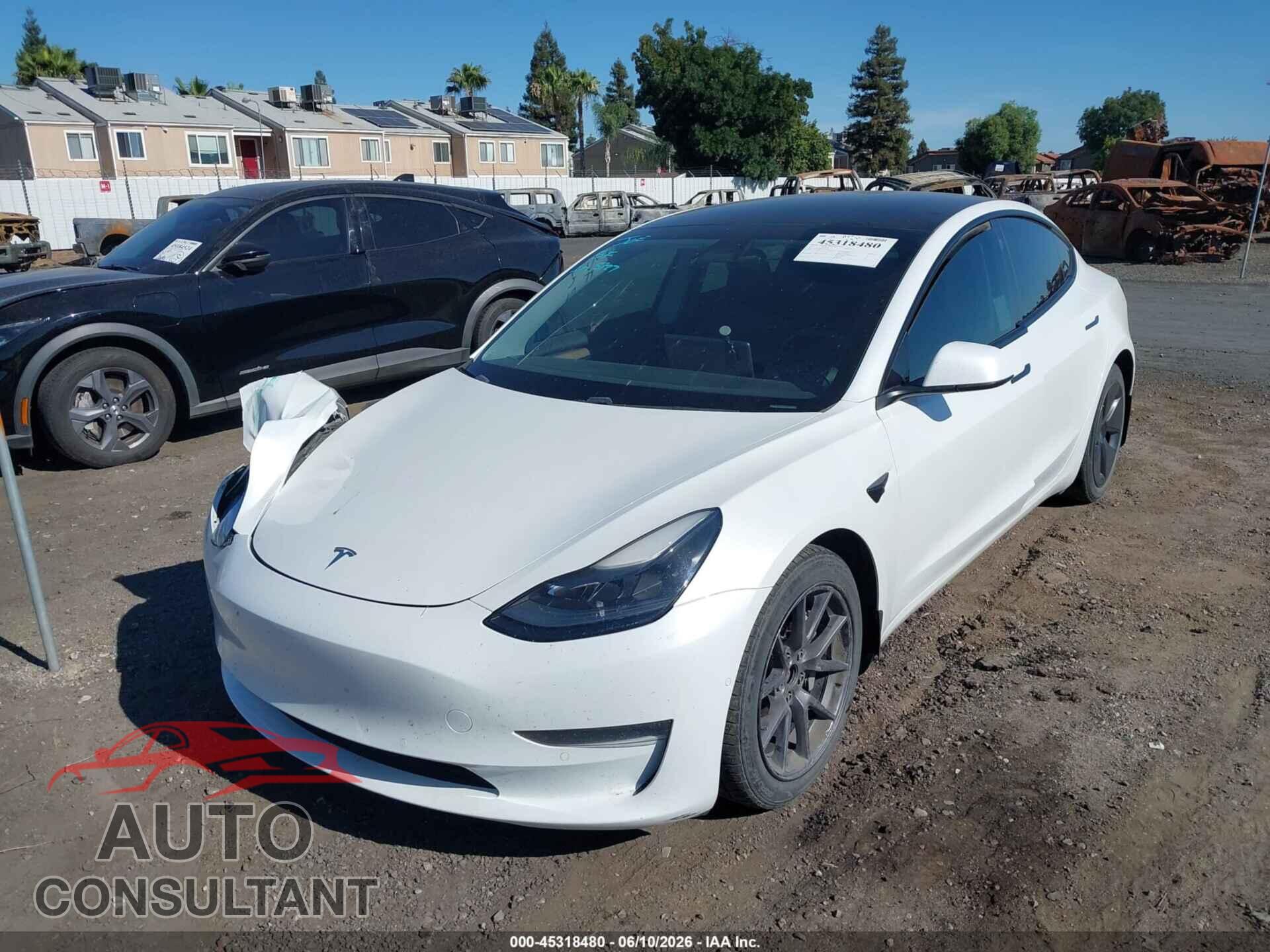 TESLA MODEL 3 2021 - 5YJ3E1EB4MF009208