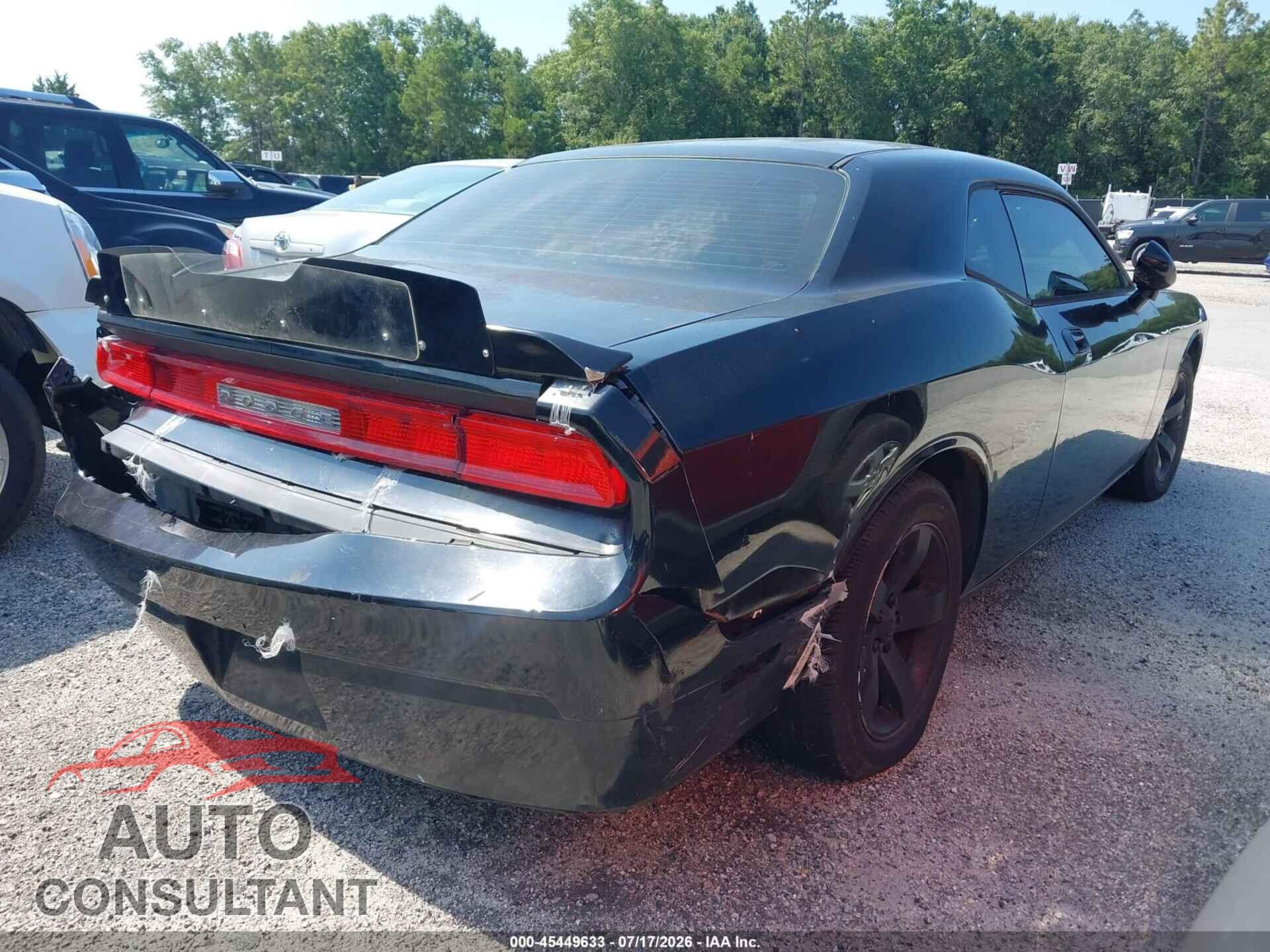 DODGE CHALLENGER 2010 - 2B3CJ4DV6AH228803