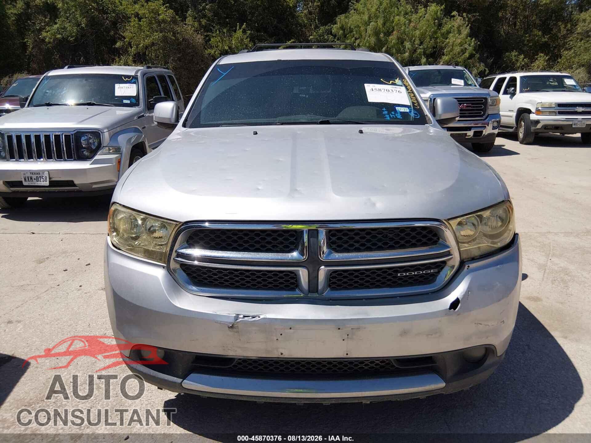 DODGE DURANGO 2011 - 1D4RD4GG3BC660074