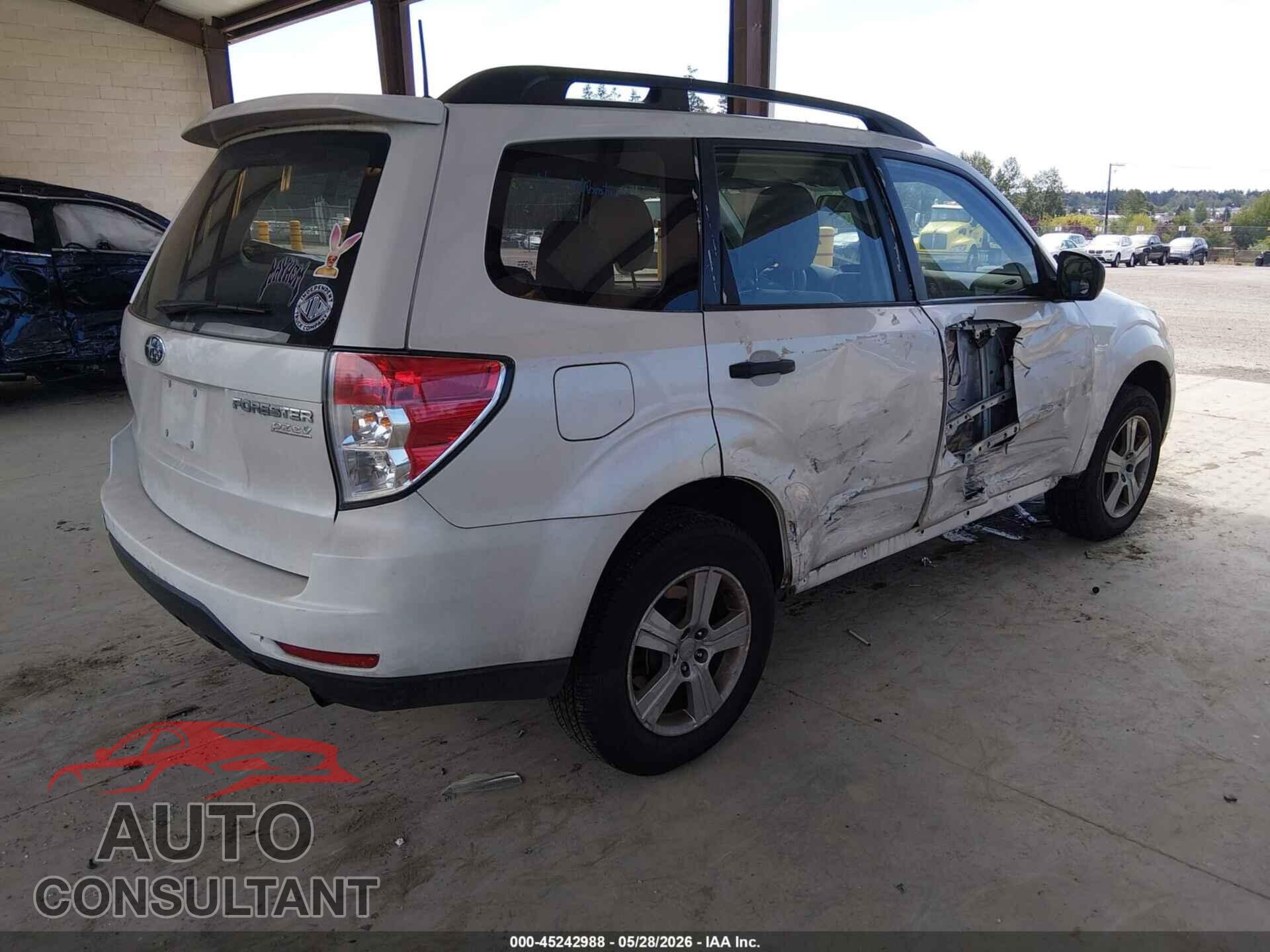 SUBARU FORESTER 2012 - JF2SHABC7CH438603