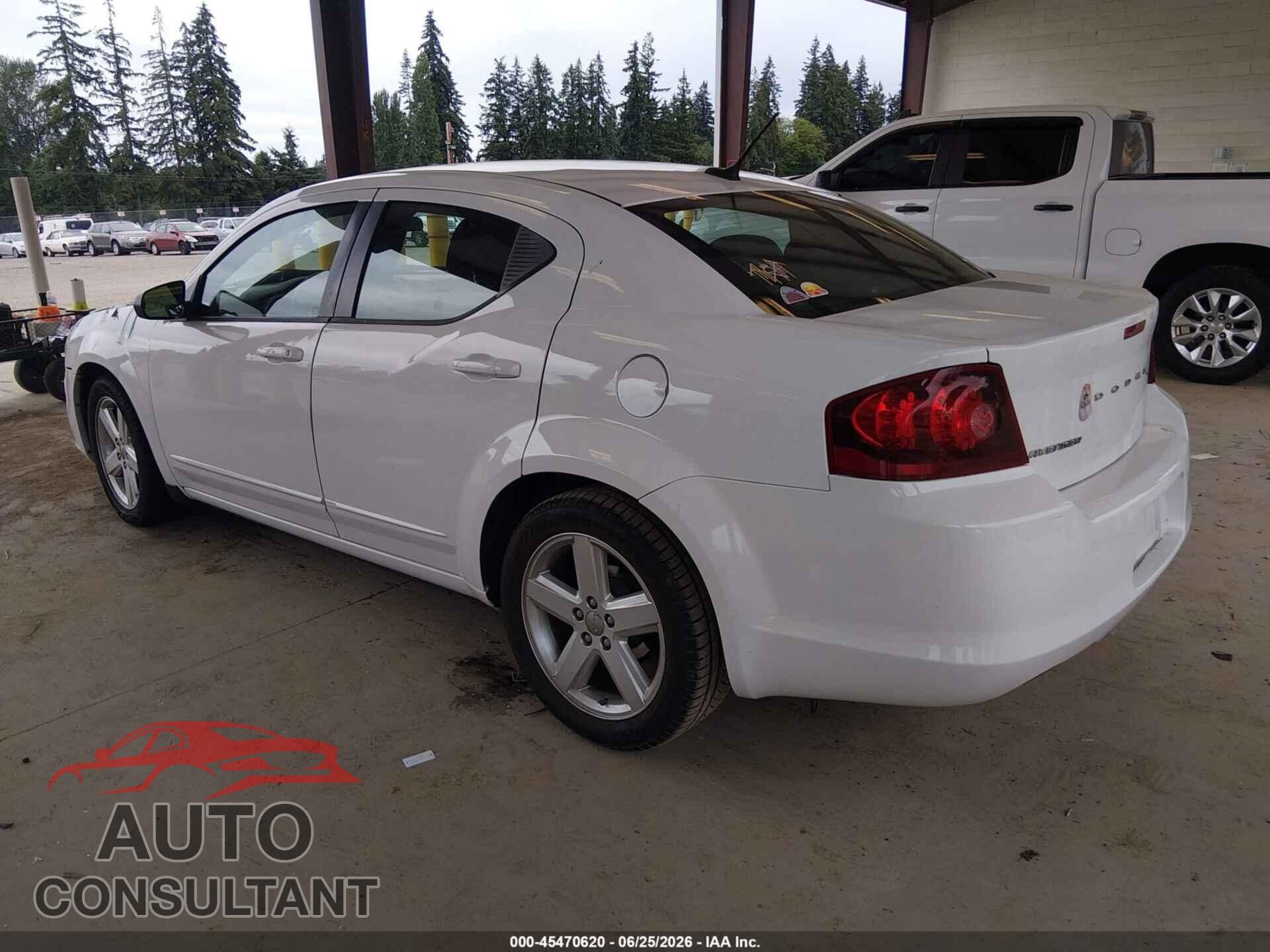 DODGE AVENGER 2013 - 1C3CDZAB2DN722640