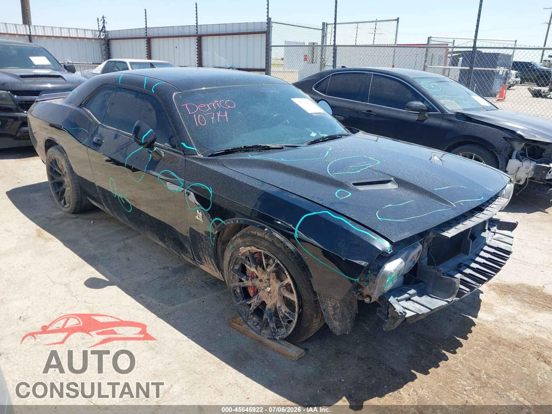 DODGE CHALLENGER 2017 - 2C3CDZFJ5HH635913