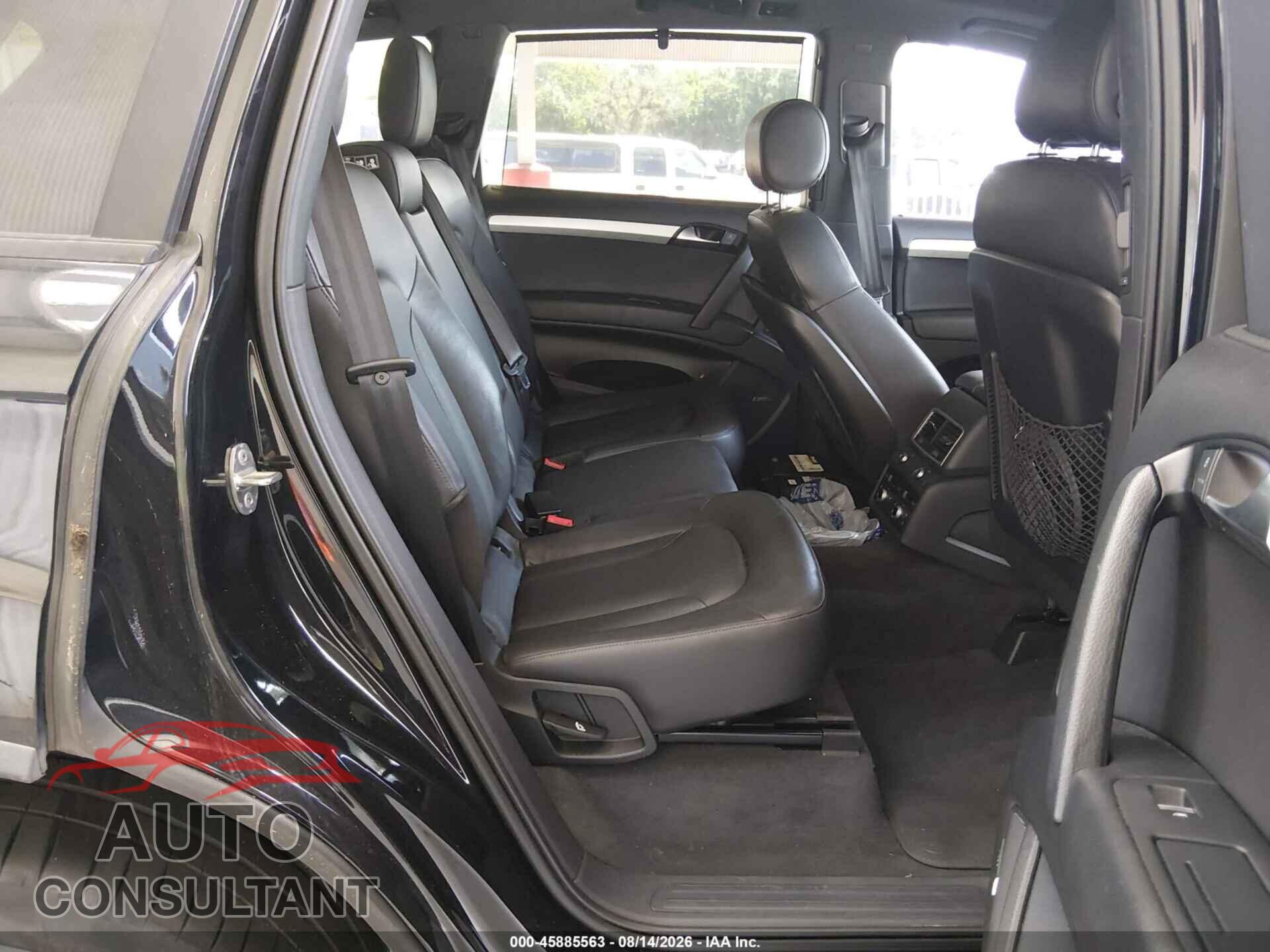 AUDI Q7 2012 - WA1DGBFEXCD009274