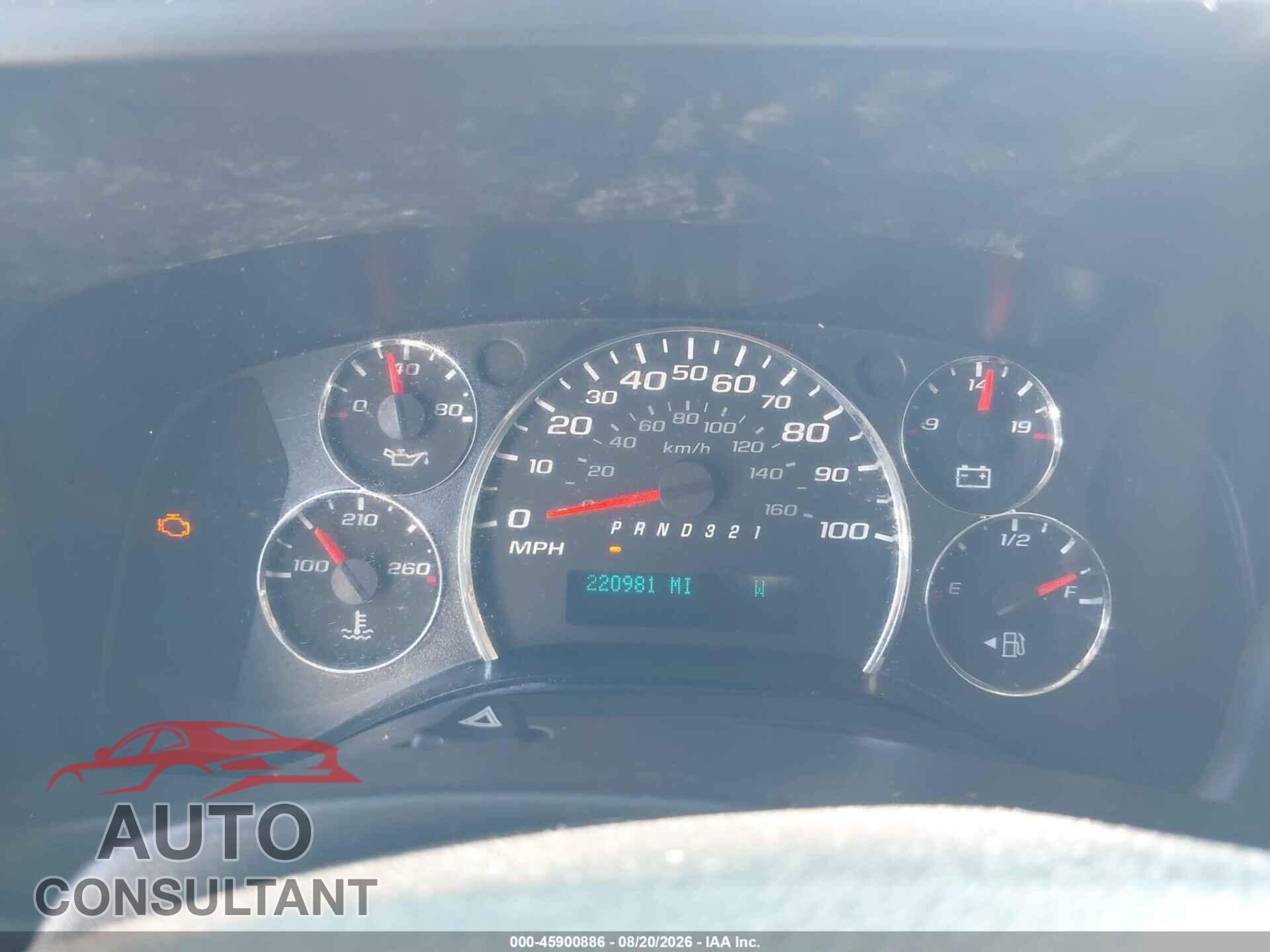 CHEVROLET EXPRESS 1500 2013 - 1GCSGAFX3D1168603