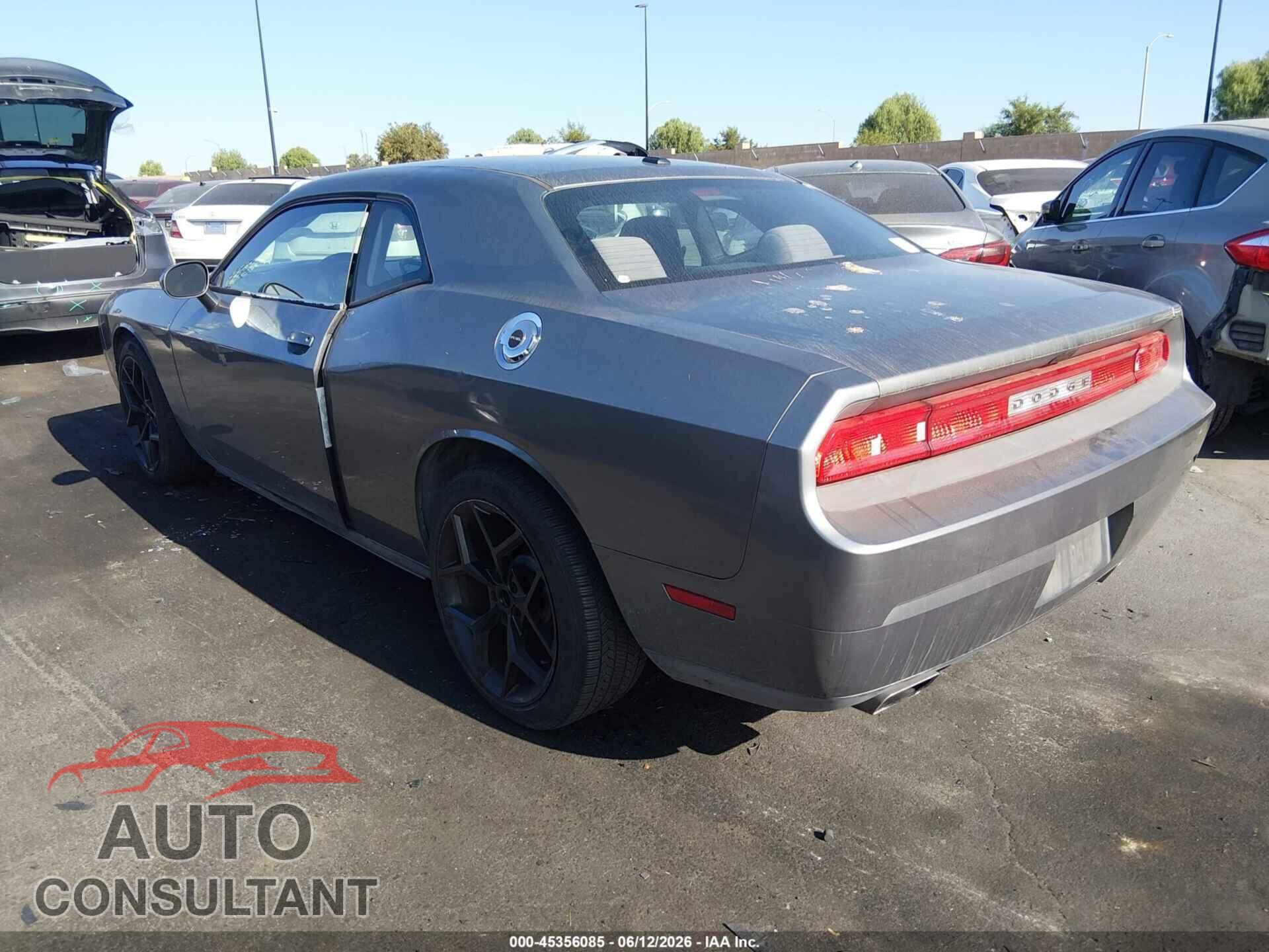DODGE CHALLENGER 2012 - 2C3CDYAG5CH291207