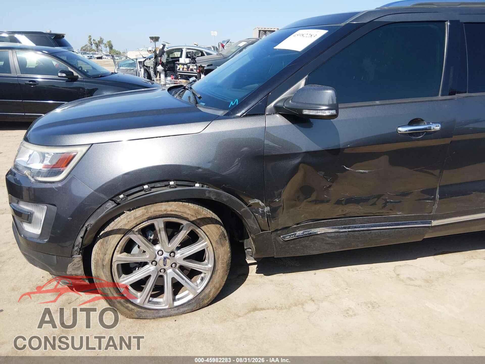 FORD EXPLORER 2017 - 1FM5K7F8XHGB81581