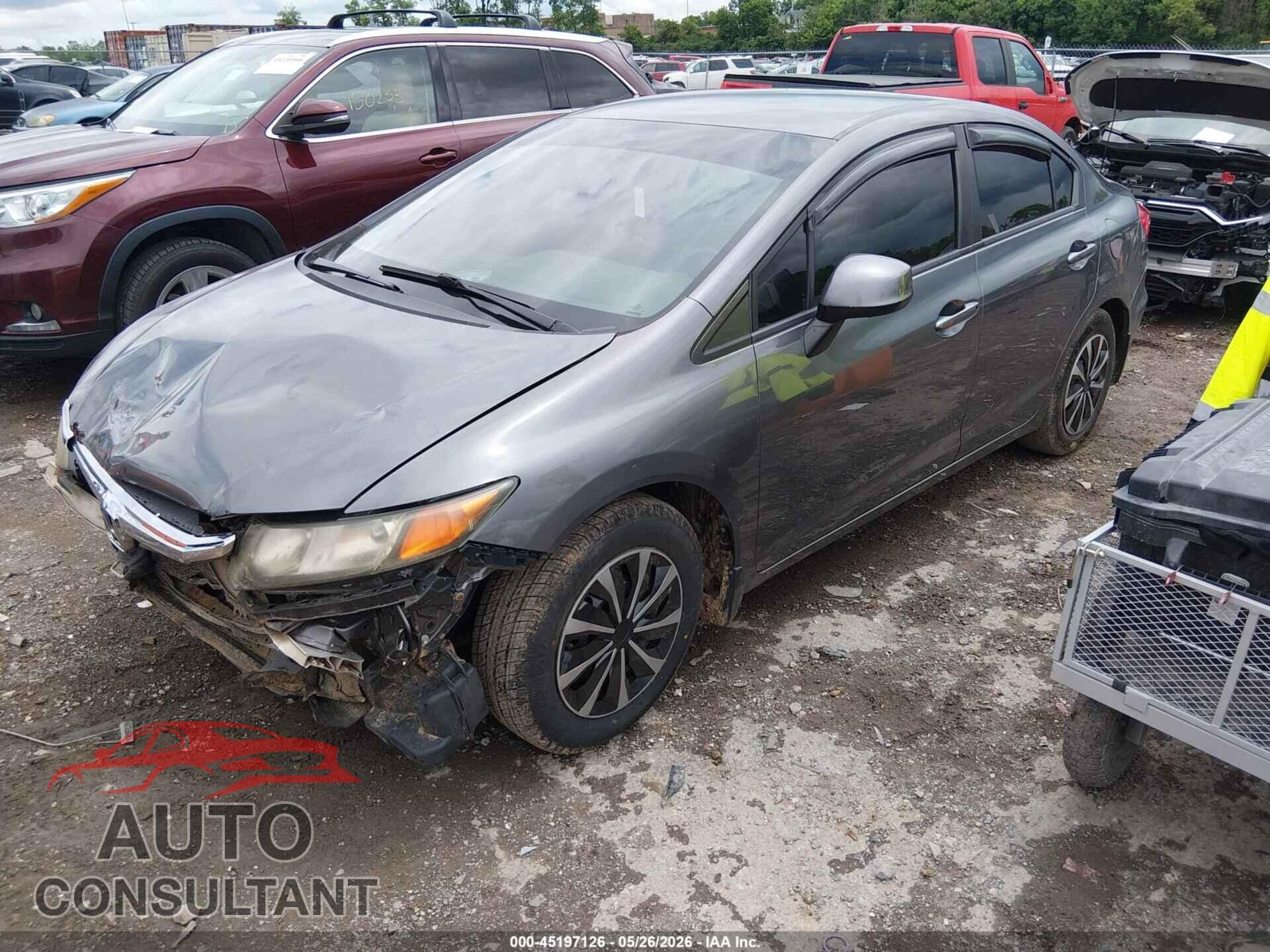 HONDA CIVIC 2012 - 19XFB2F53CE013209