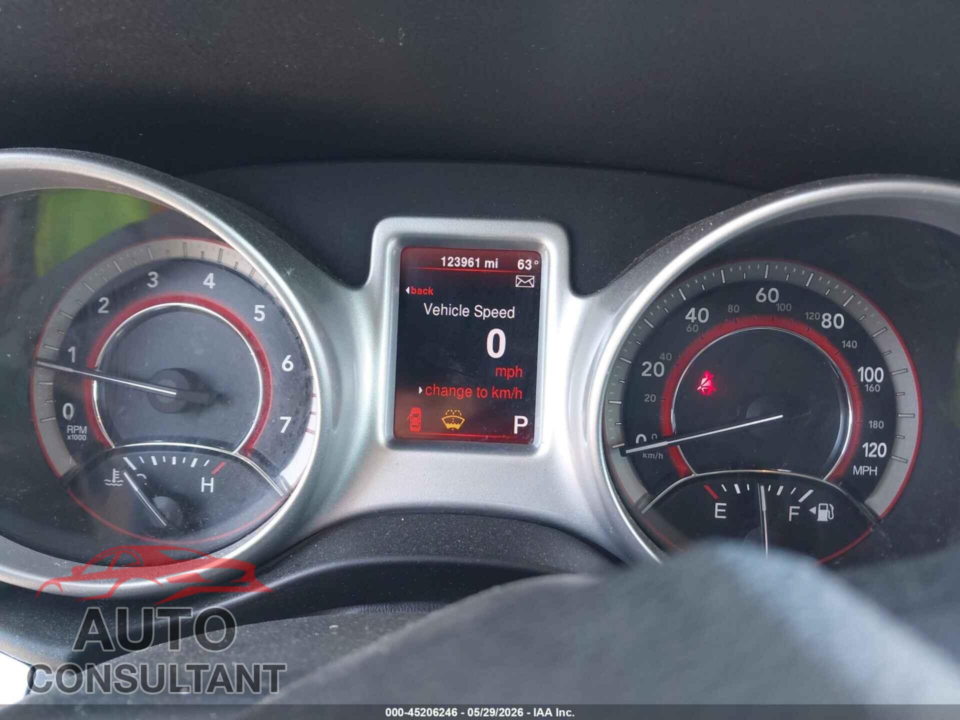 DODGE JOURNEY 2013 - 3C4PDCAB1DT533486