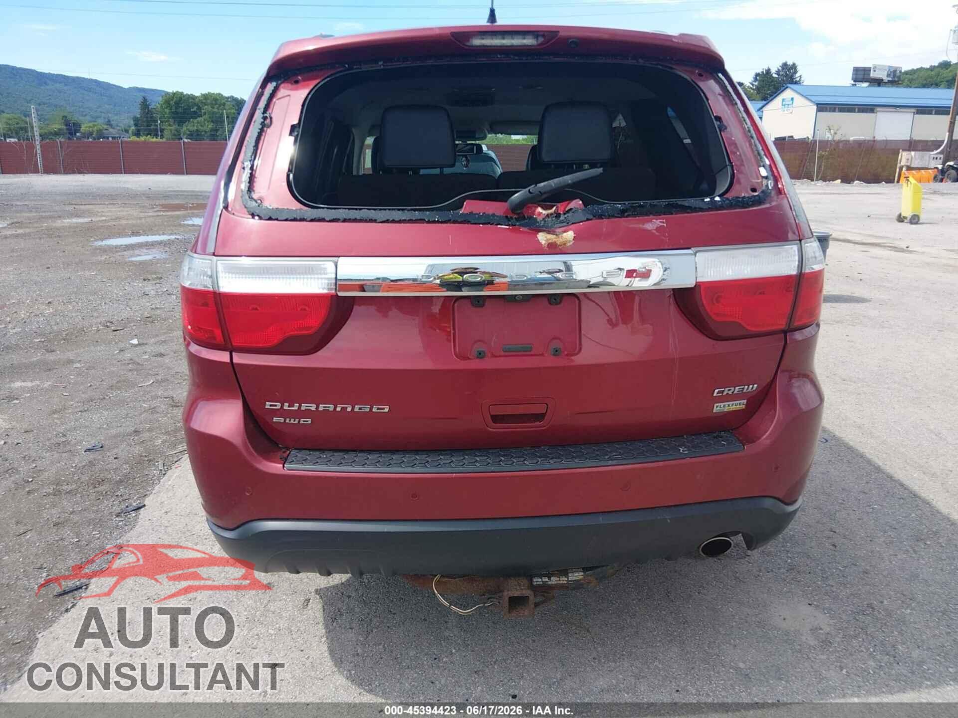 DODGE DURANGO 2013 - 1C4RDJDG6DC614063