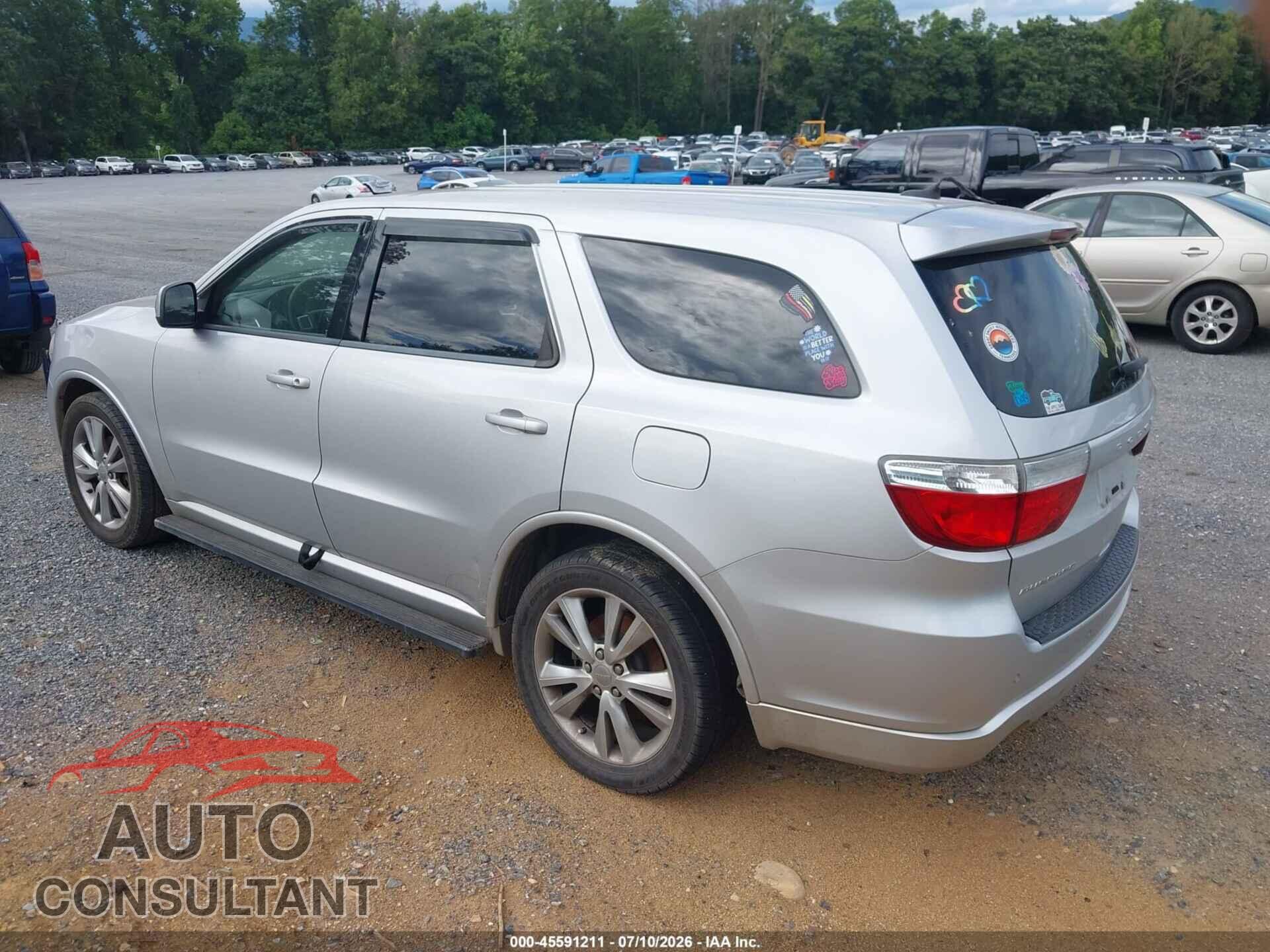 DODGE DURANGO 2011 - 1D4RD3GG7BC687675