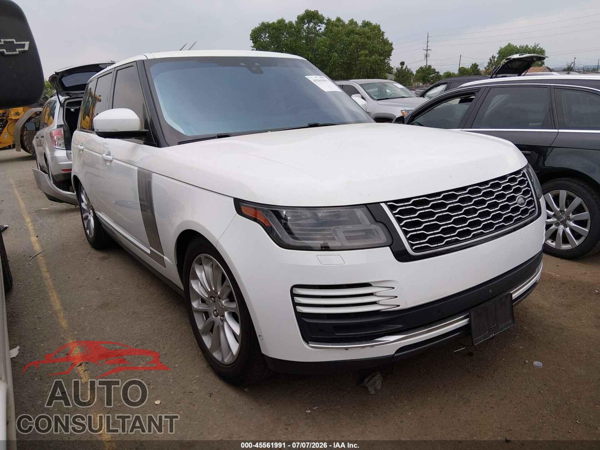 LAND ROVER RANGE ROVER 2020 - SALGS2RU3LA403777