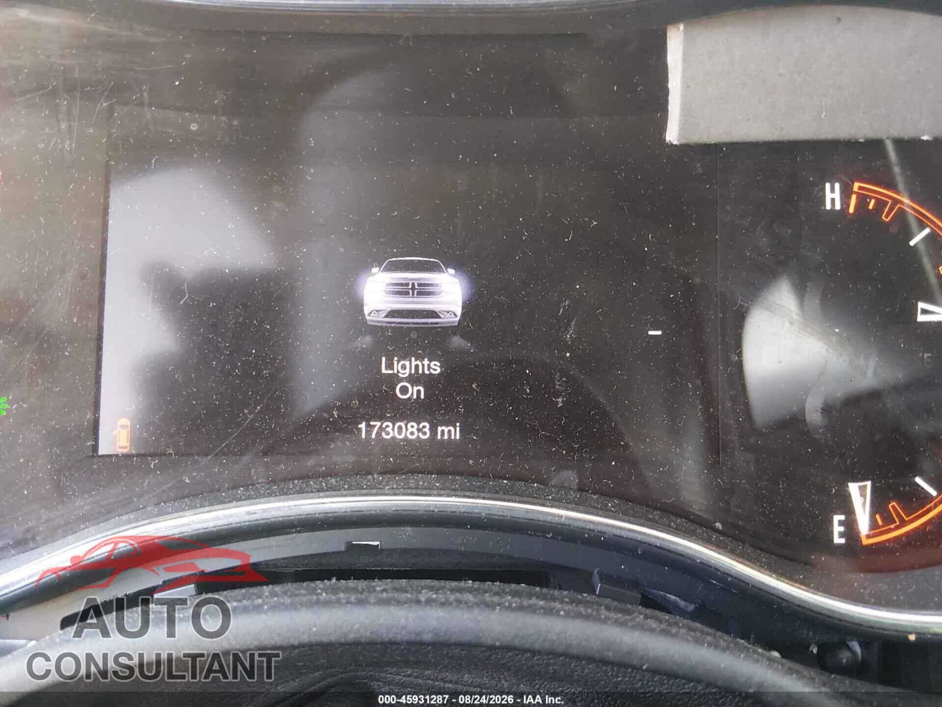 DODGE DURANGO 2016 - 1C4RDHDG1GC466563
