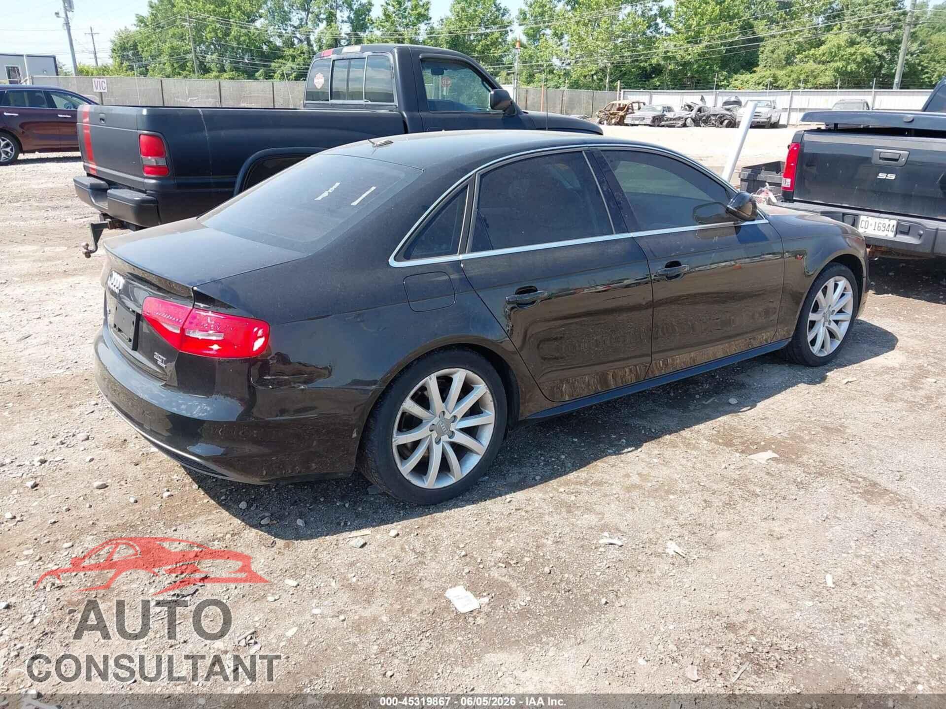 AUDI A4 2014 - WAUBFAFL2EA054820