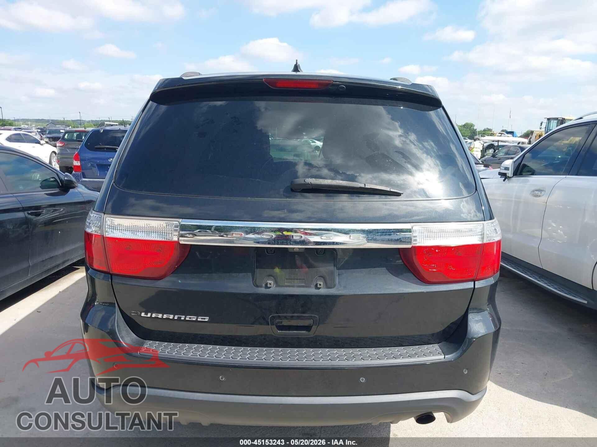 DODGE DURANGO 2013 - 1C4RDHAG6DC685468