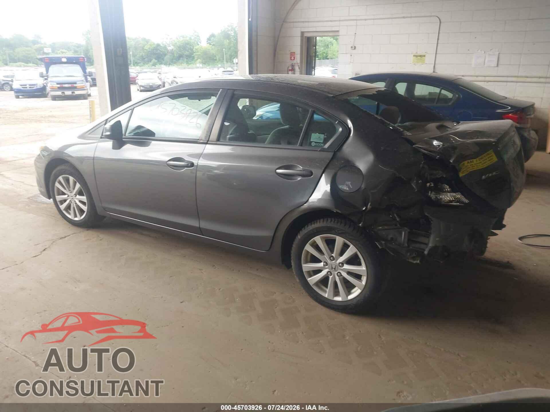 HONDA CIVIC 2012 - 2HGFB2F80CH312687