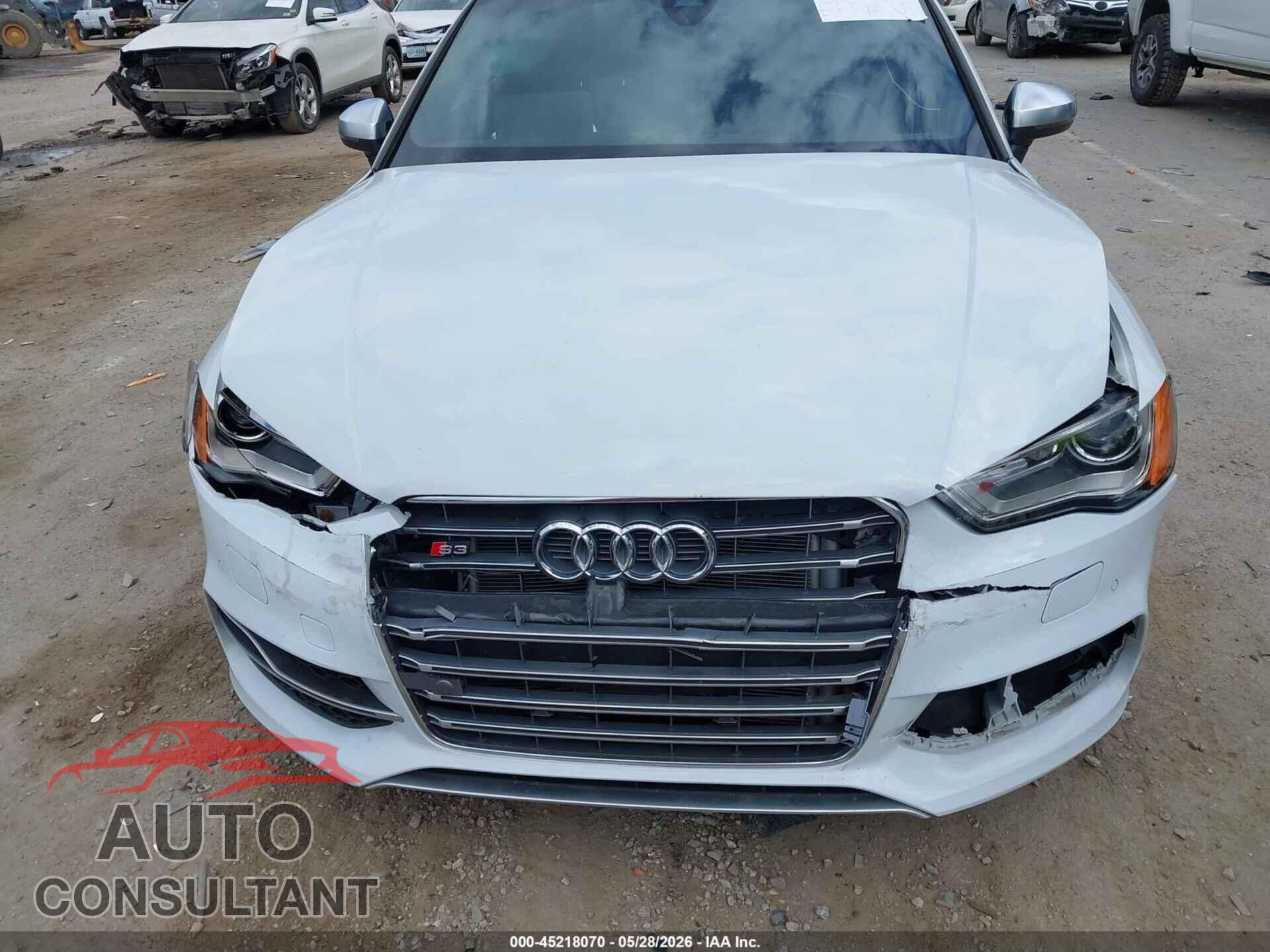 AUDI S3 2015 - WAUBFGFF8F1120415