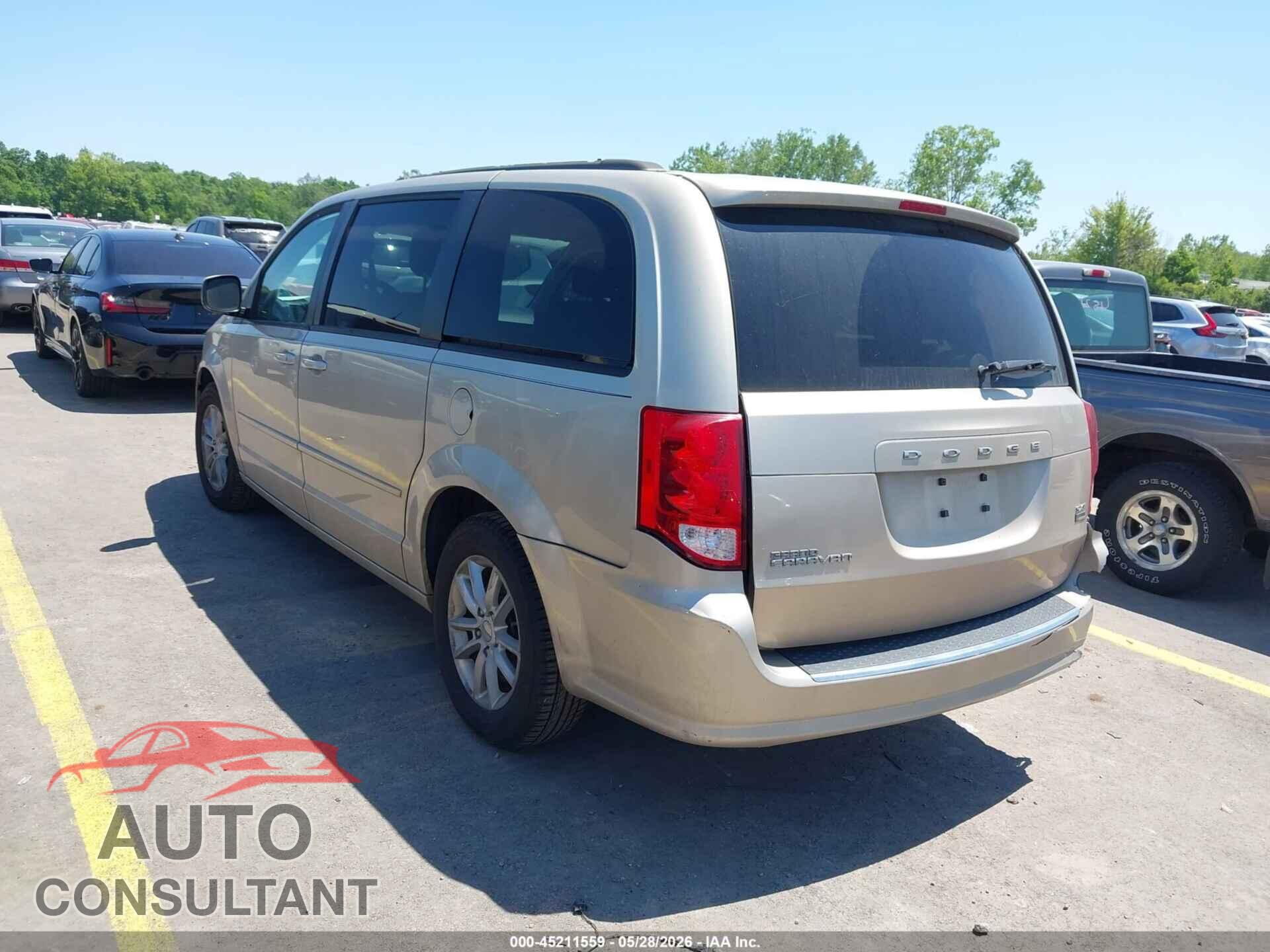 DODGE GRAND CARAVAN 2014 - 2C4RDGCG7ER347433