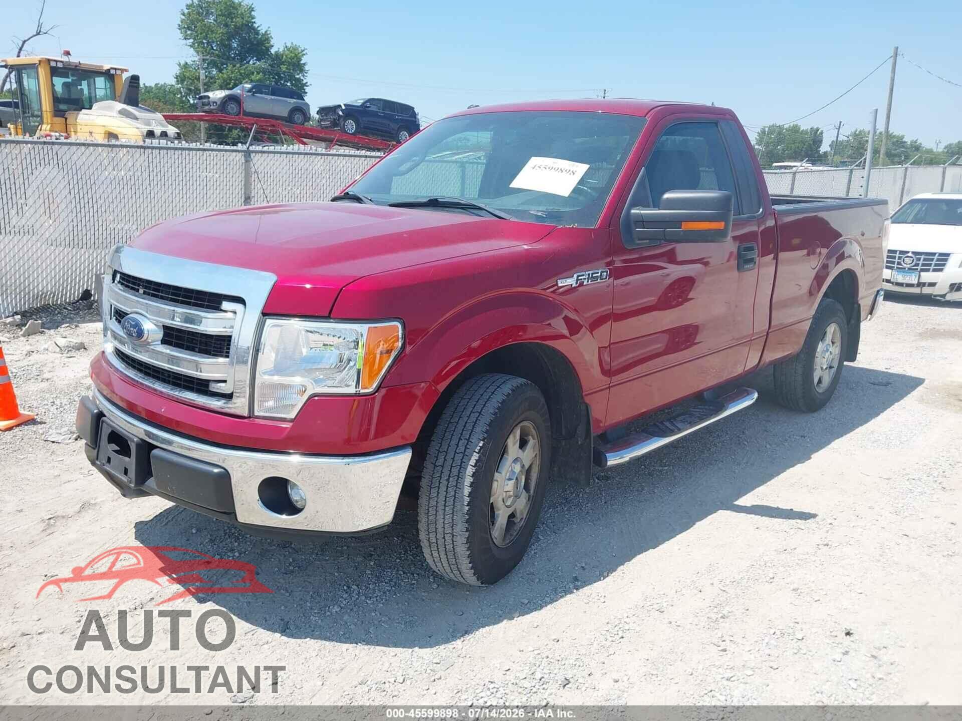 FORD F-150 2013 - 1FTMF1CM8DFD54131