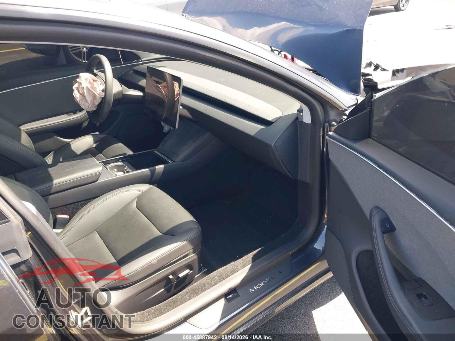 TESLA MODEL 3 2024 - 5YJ3E1EA0RF763155