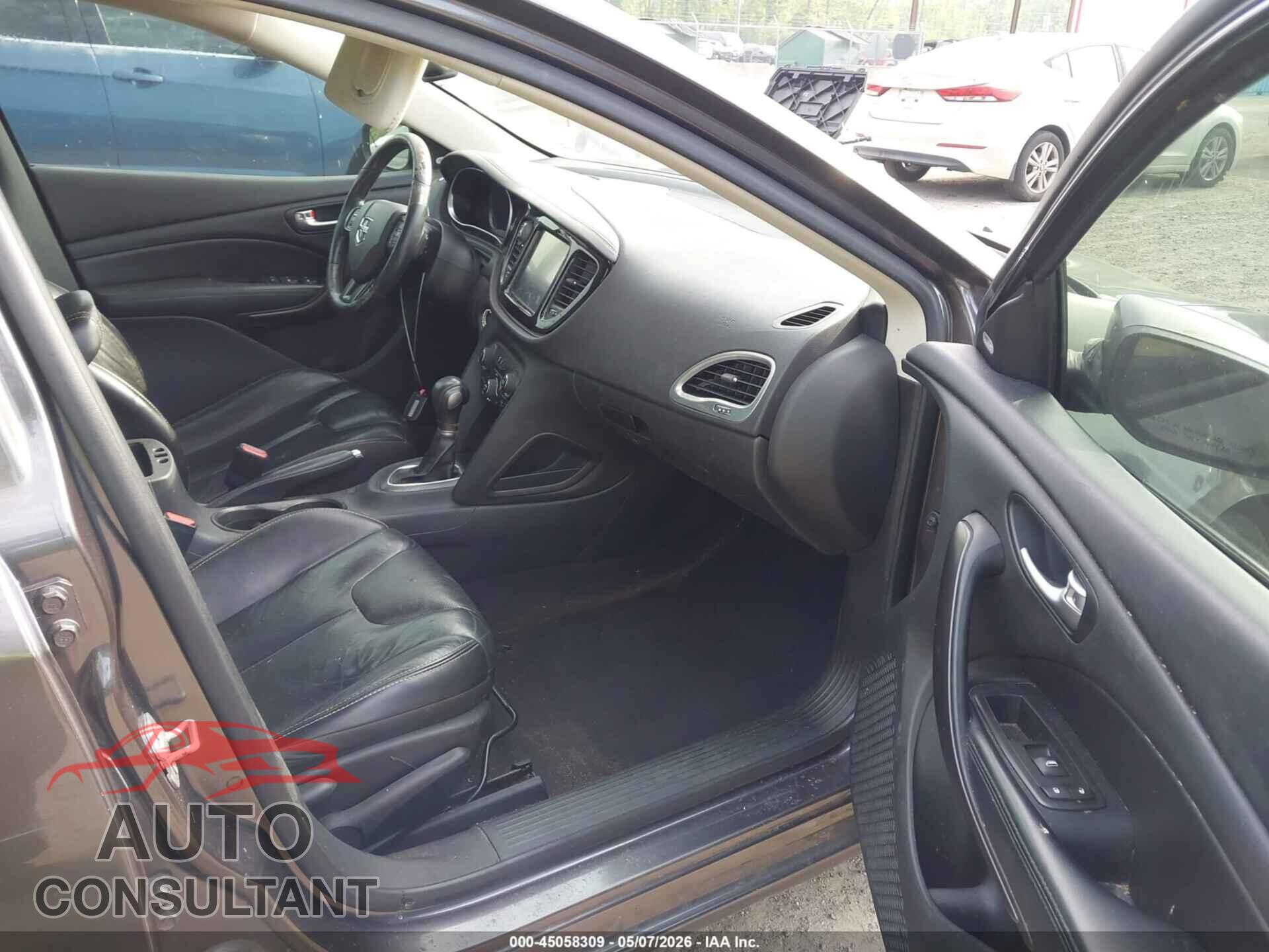 DODGE DART 2015 - 1C3CDFCB9FD369317