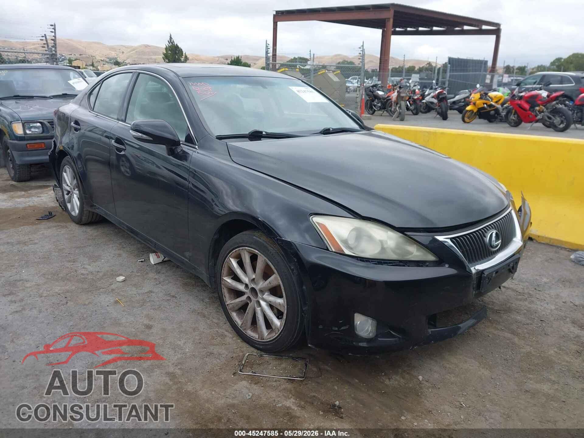 LEXUS IS 250 2010 - JTHBF5C28A5126112