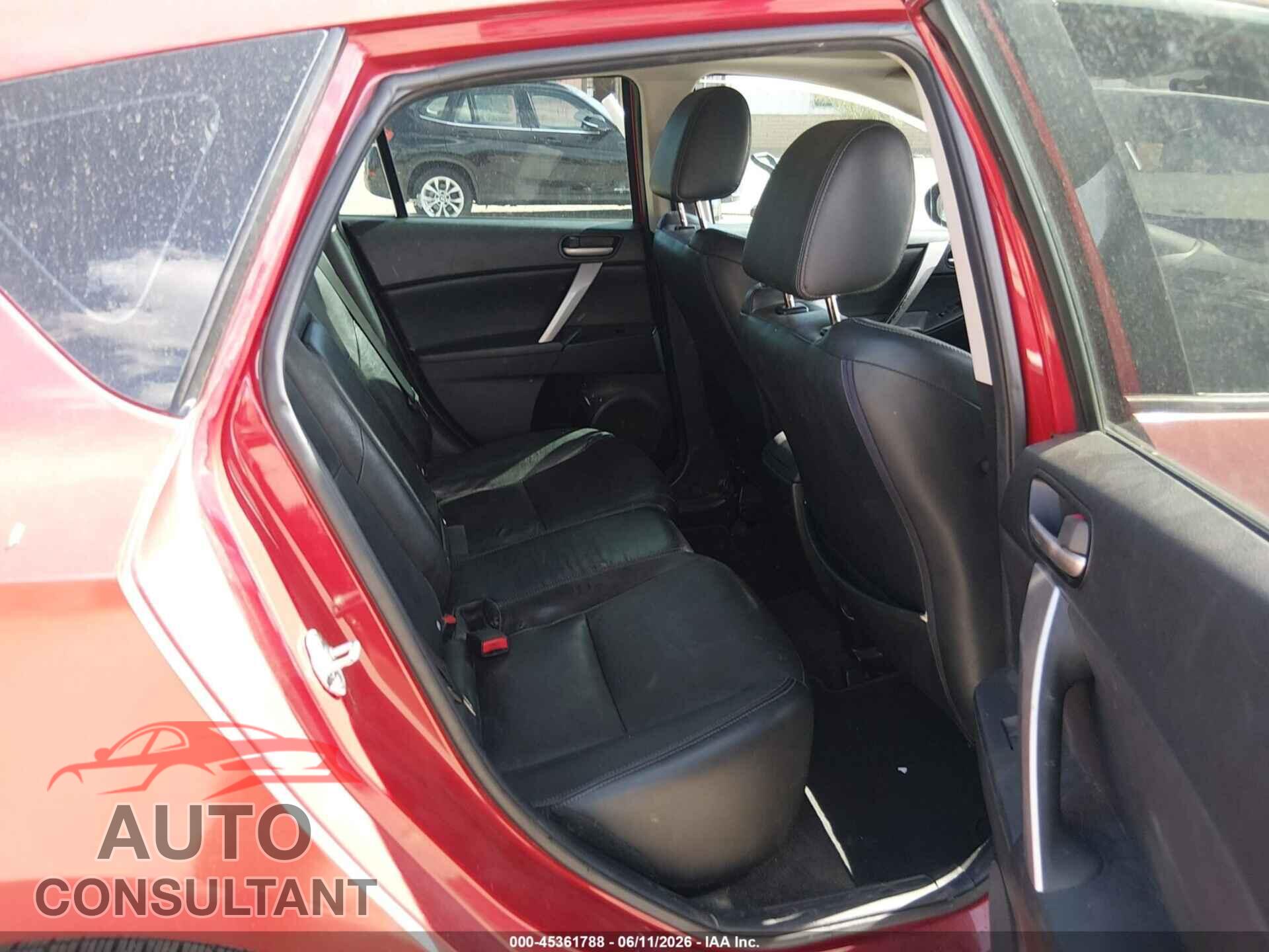 MAZDA MAZDA3 2013 - JM1BL1MP1D1727872