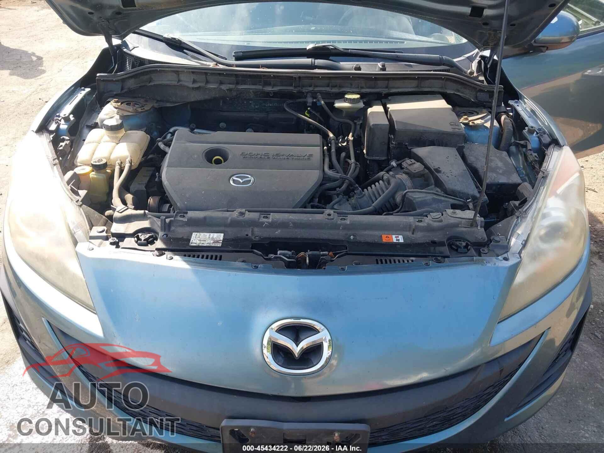 MAZDA MAZDA3 2010 - JM1BL1SG1A1286310