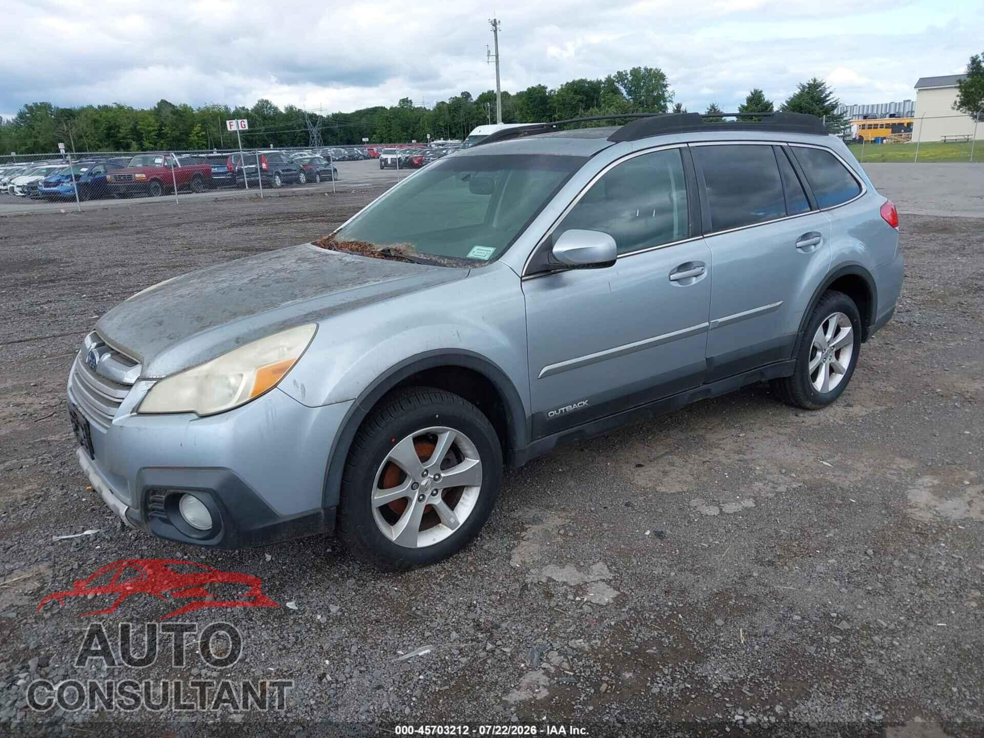 SUBARU OUTBACK 2013 - 4S4BRCKC2D3255238