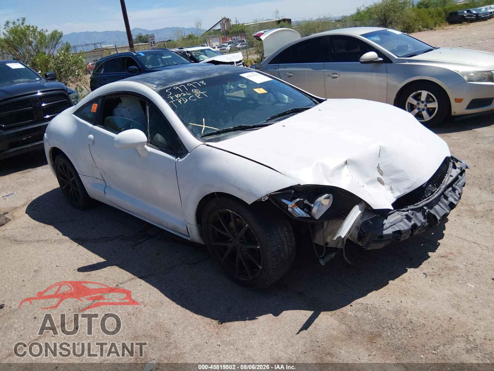 MITSUBISHI ECLIPSE 2012 - 4A31K5DF3CE005417