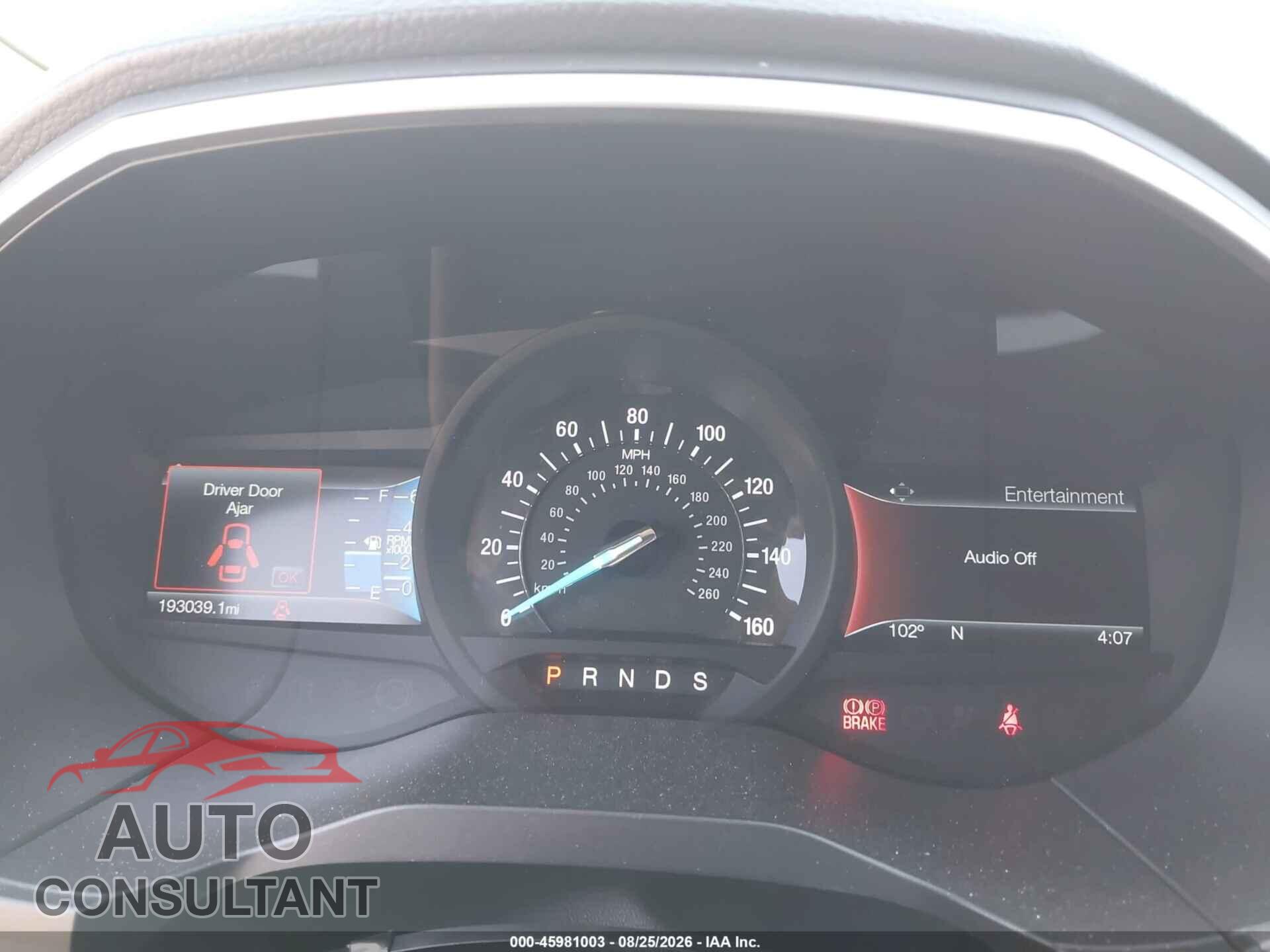 FORD EDGE 2017 - 2FMPK3J92HBB94592