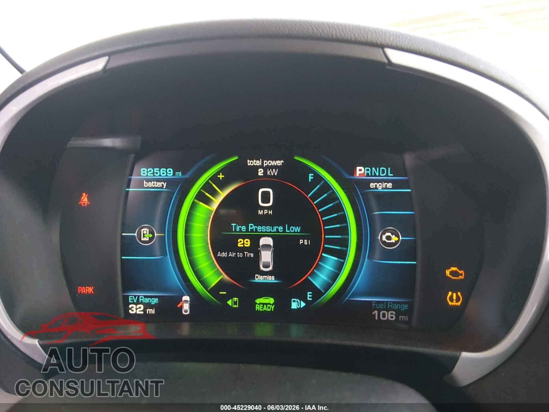 CHEVROLET VOLT 2017 - 1G1RC6S50HU121473