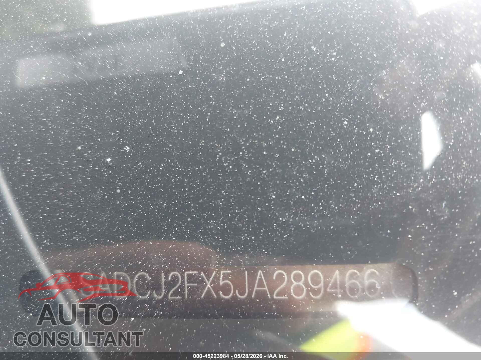 JAGUAR F-PACE 2018 - SADCJ2FX5JA289466