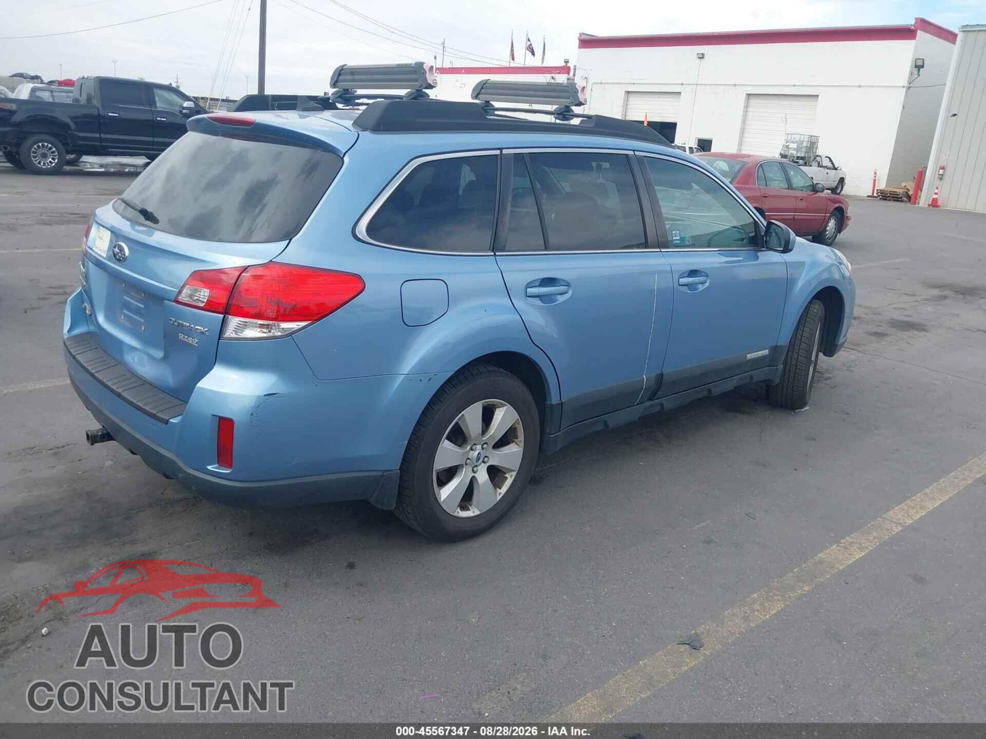SUBARU OUTBACK 2011 - 4S4BRBKC2B3439974