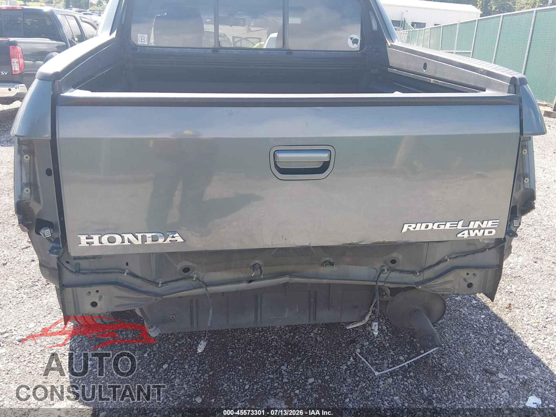 HONDA RIDGELINE 2011 - 5FPYK1F56BB007391