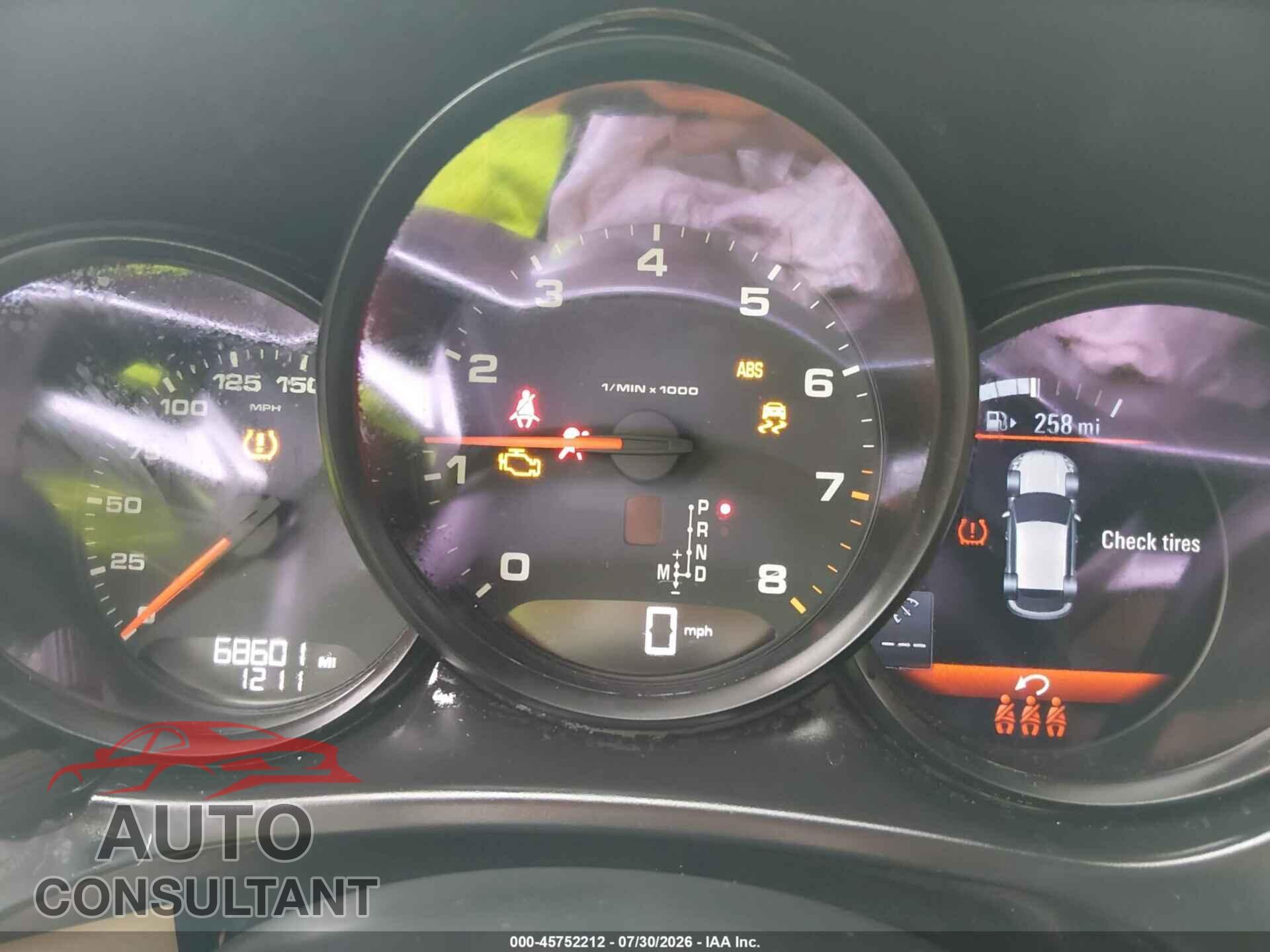 PORSCHE MACAN 2020 - WP1AA2A5XLLB09722