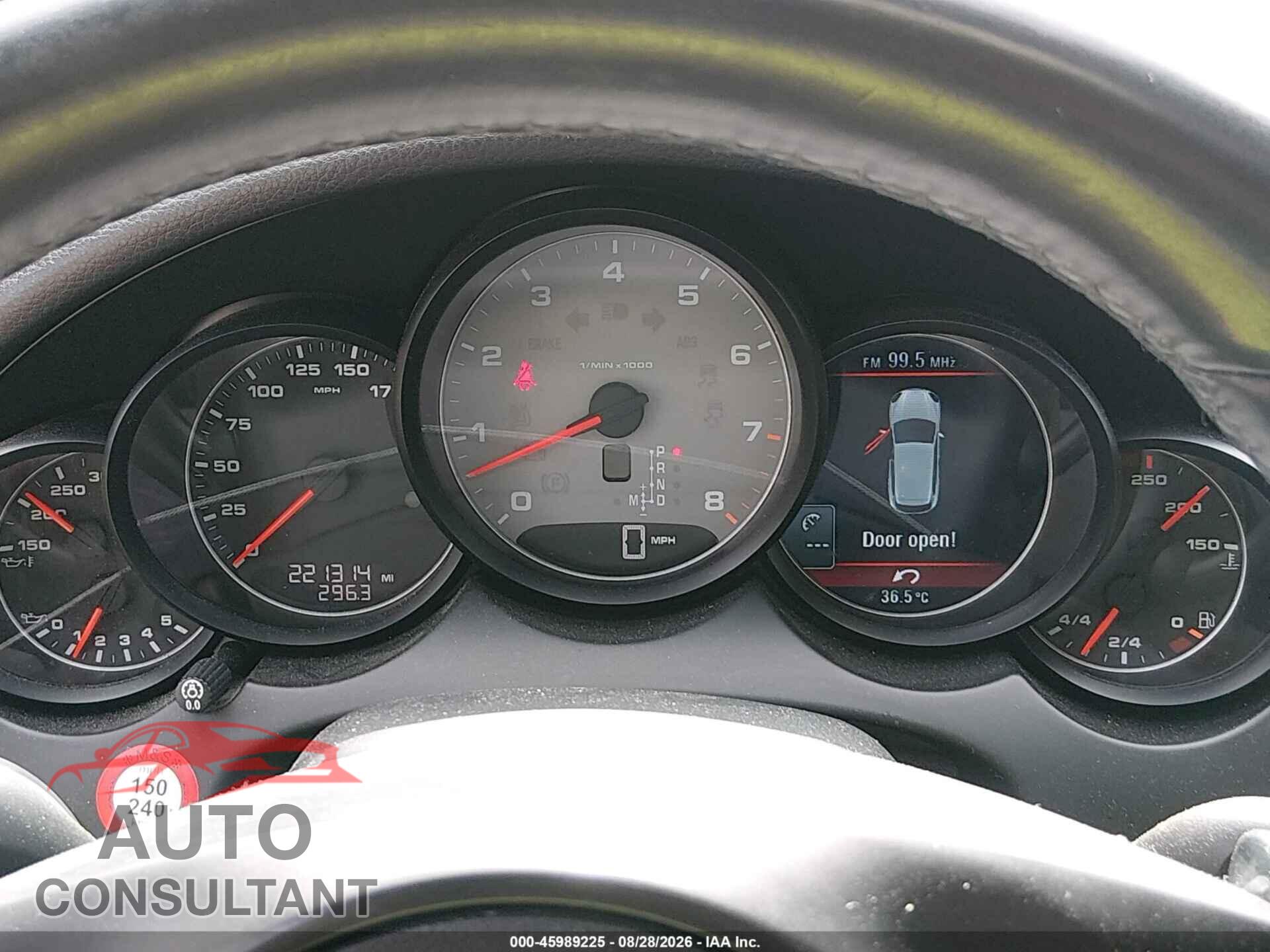 PORSCHE CAYENNE 2012 - WP1AB2A2XCLA41201