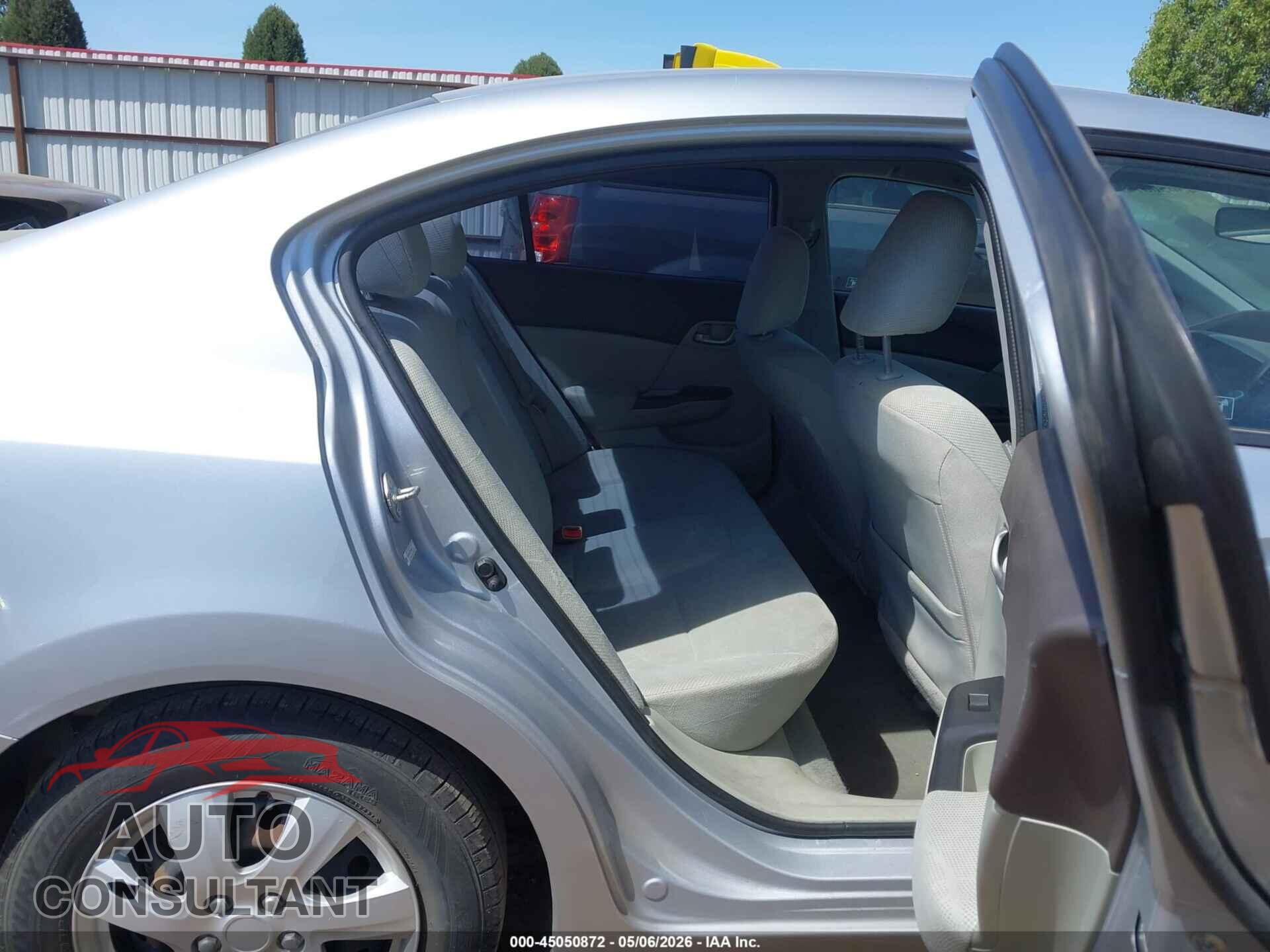 HONDA CIVIC 2012 - 2HGFB2F54CH558583