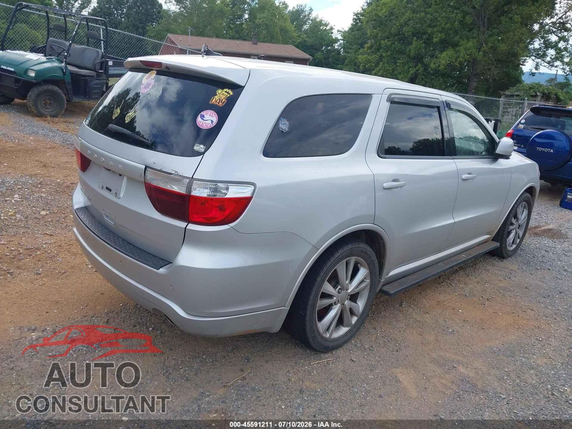 DODGE DURANGO 2011 - 1D4RD3GG7BC687675
