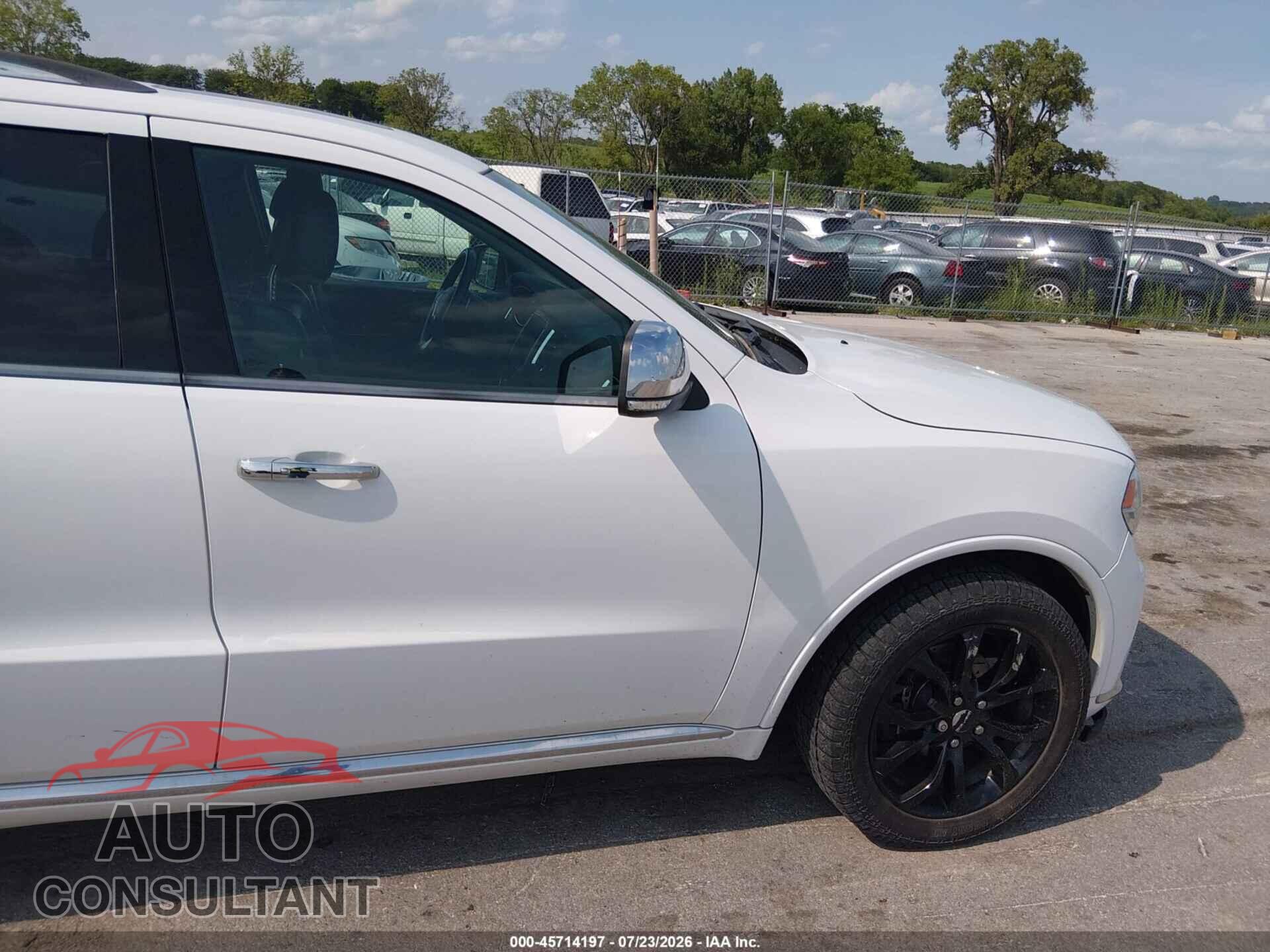 DODGE DURANGO 2017 - 1C4RDJEG8HC697421