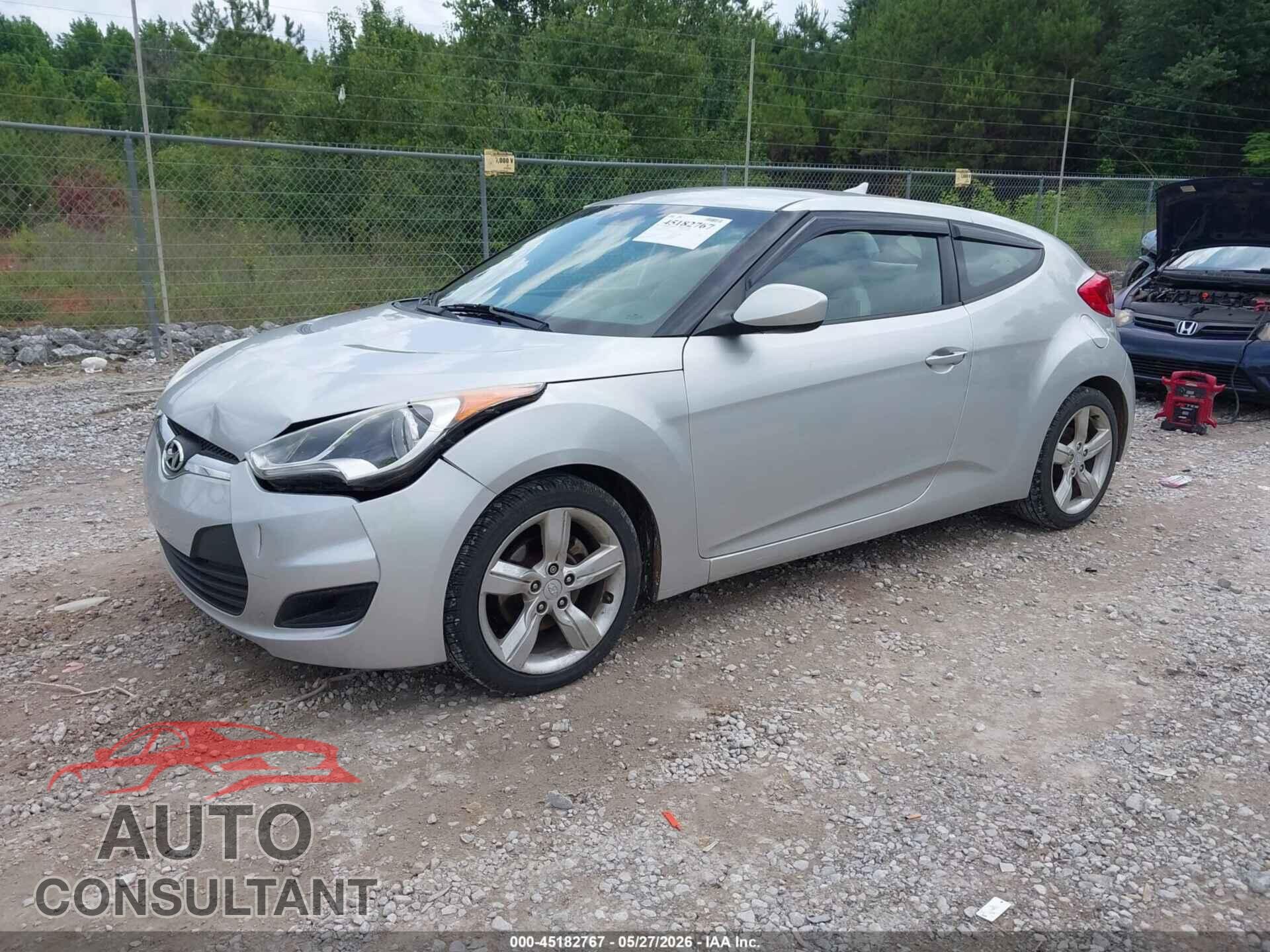 HYUNDAI VELOSTER 2012 - KMHTC6AD1CU049662