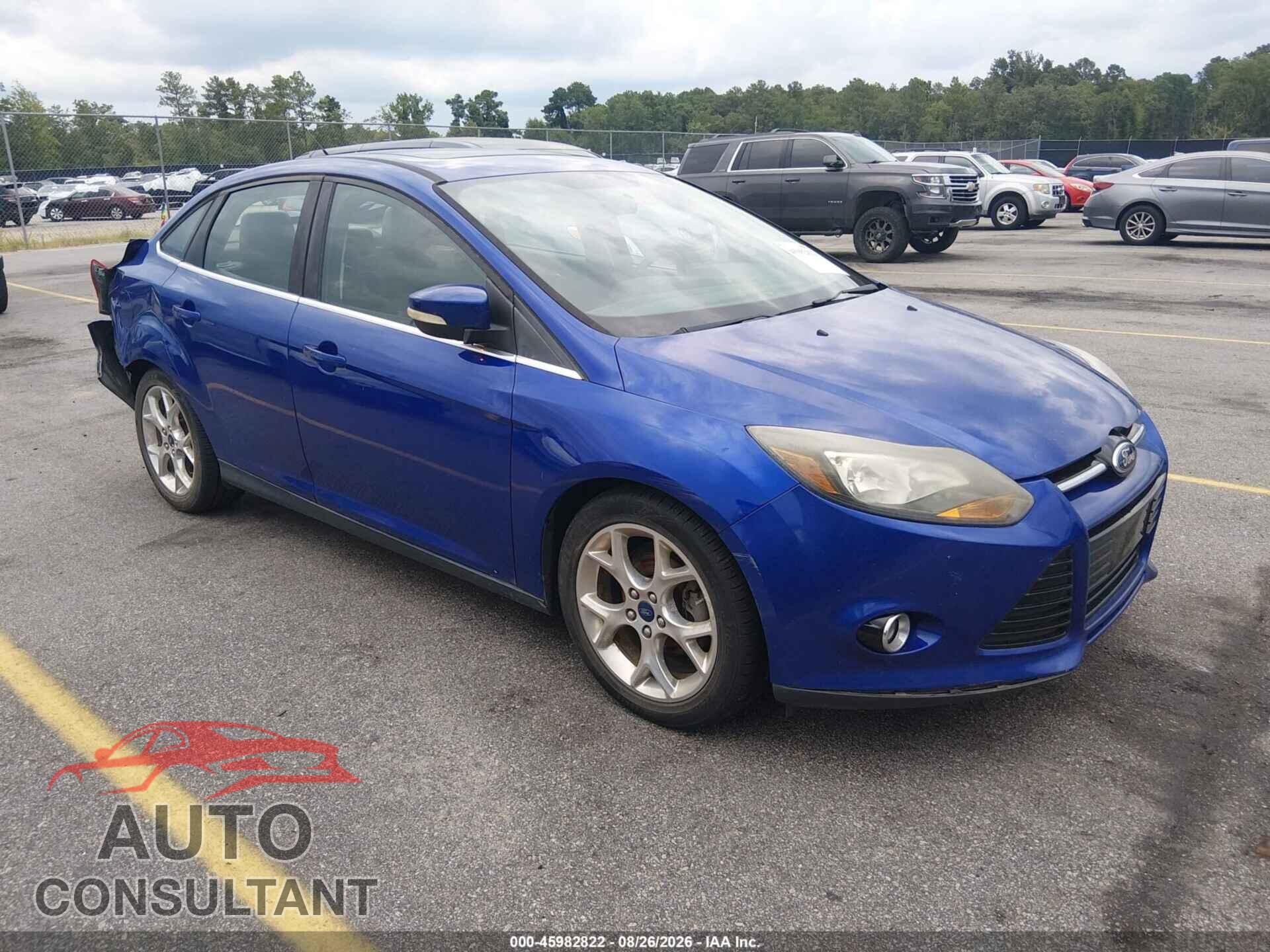 FORD FOCUS 2013 - 1FADP3J20DL203933