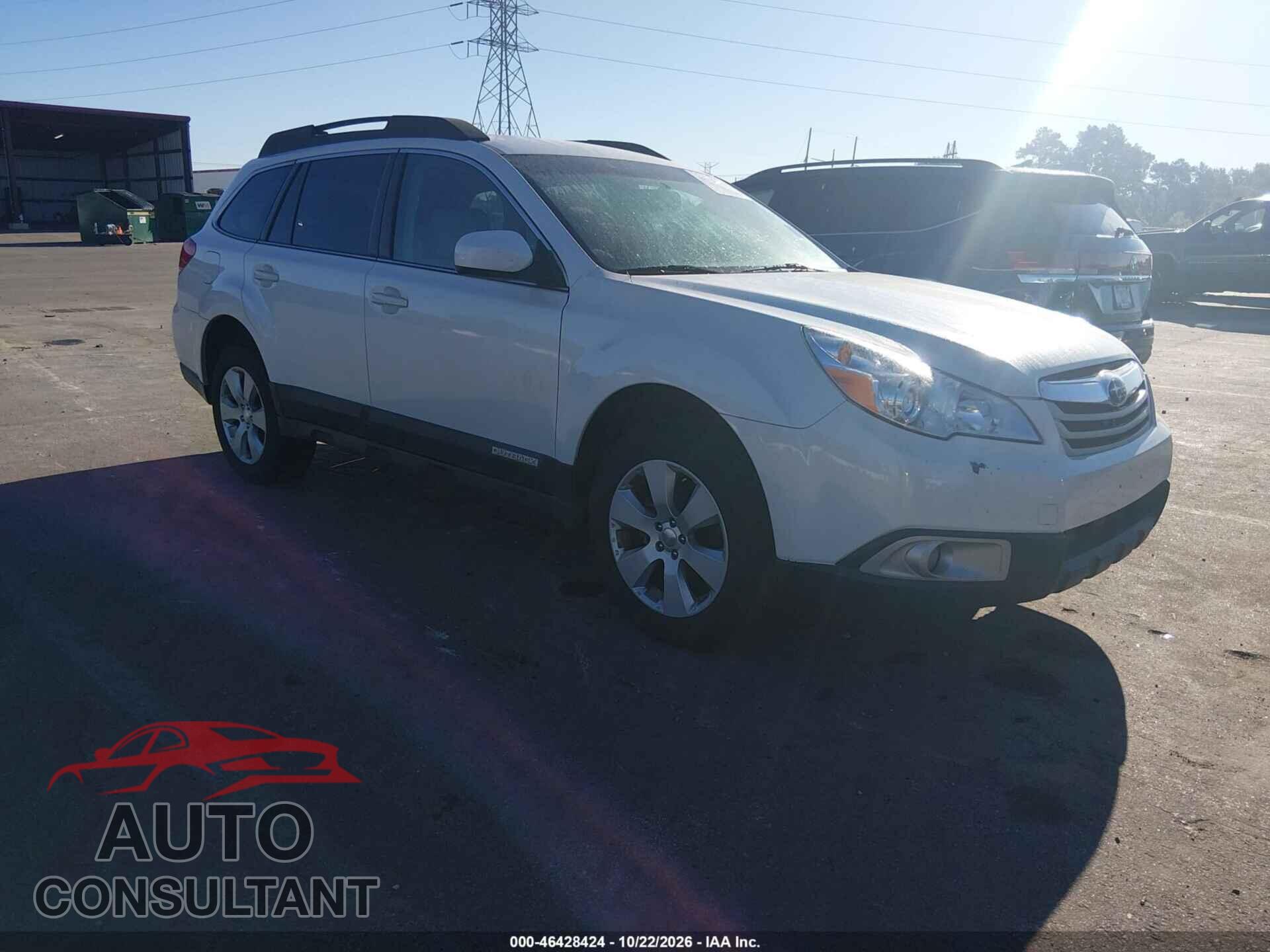 SUBARU OUTBACK 2010 - 4S4BRBCC3A3317654
