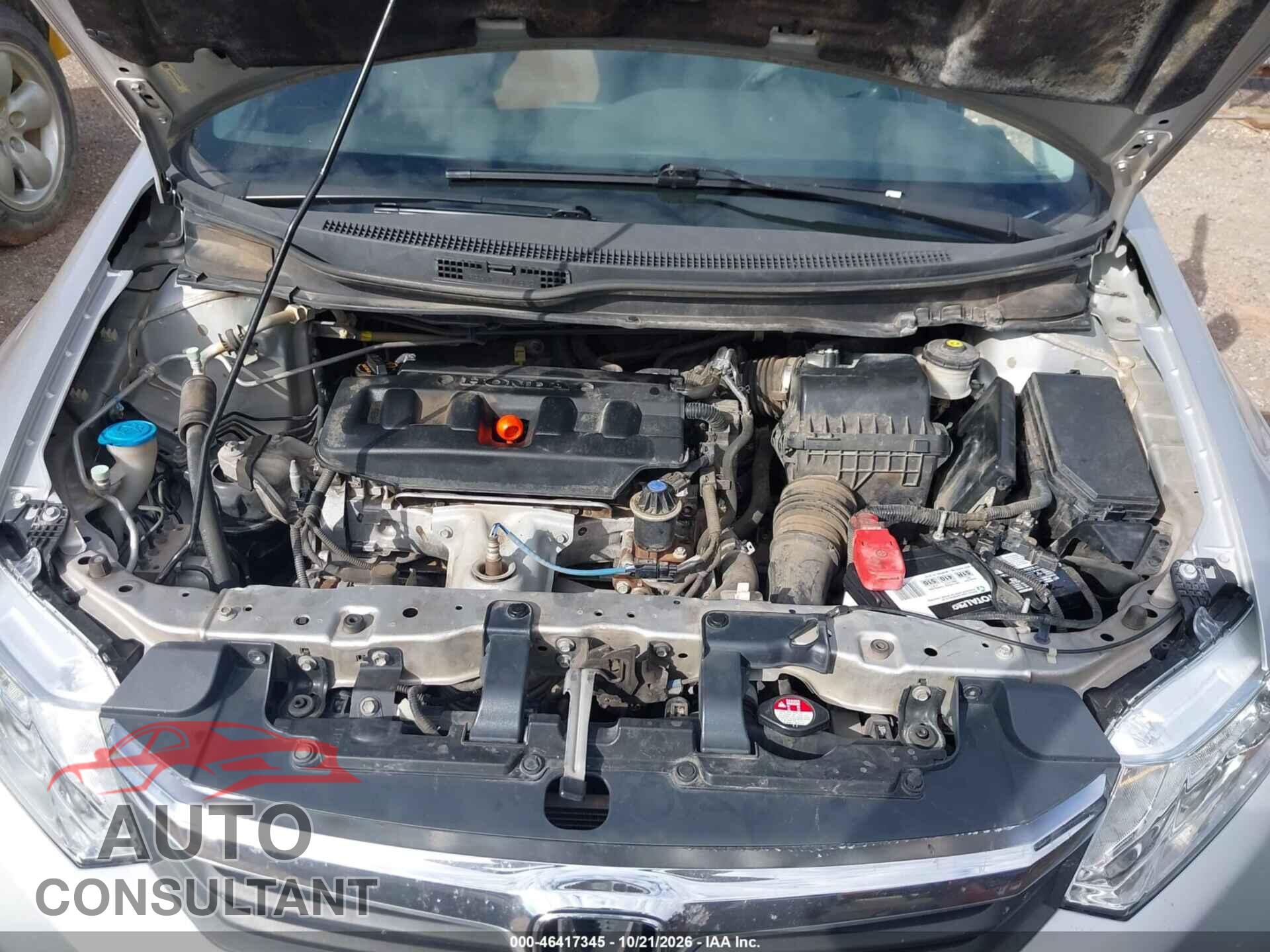 HONDA CIVIC 2012 - 19XFB2F53CE045285