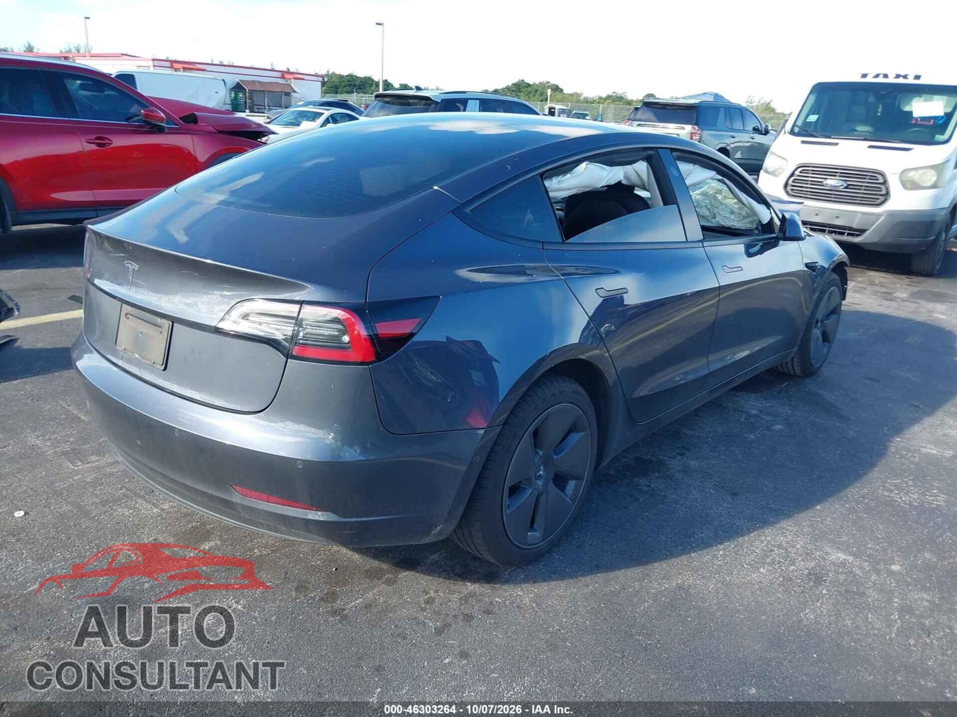 TESLA MODEL 3 2022 - 5YJ3E1EA2NF331516