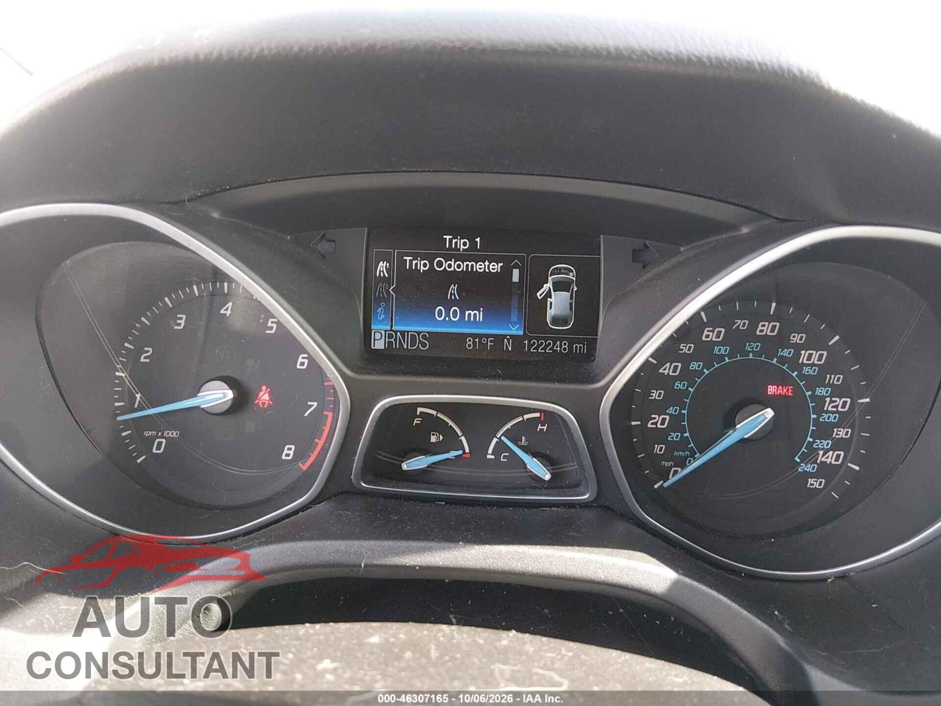 FORD FOCUS 2012 - 1FAHP3J25CL290955