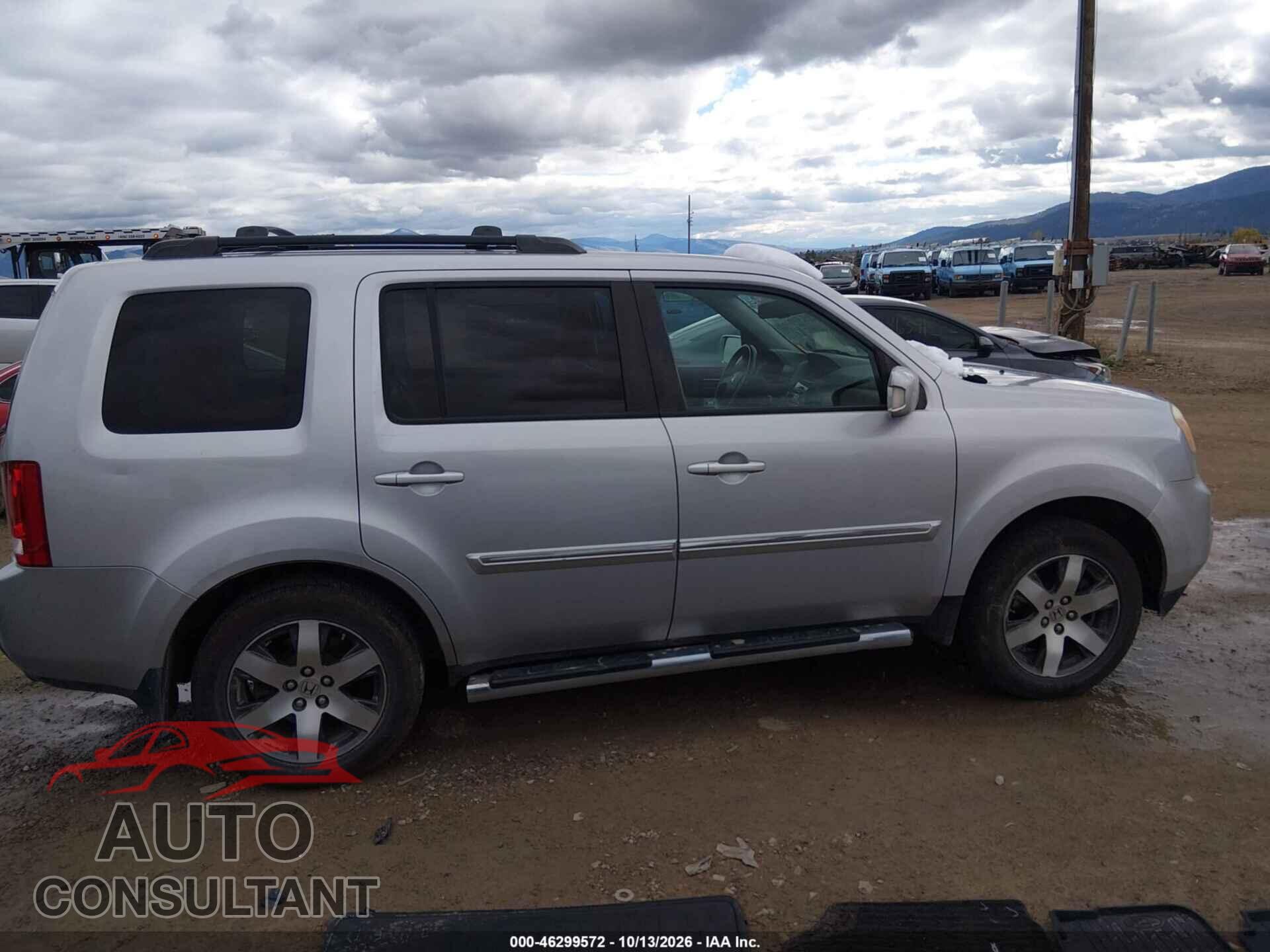 HONDA PILOT 2012 - 5FNYF4H91CB011171