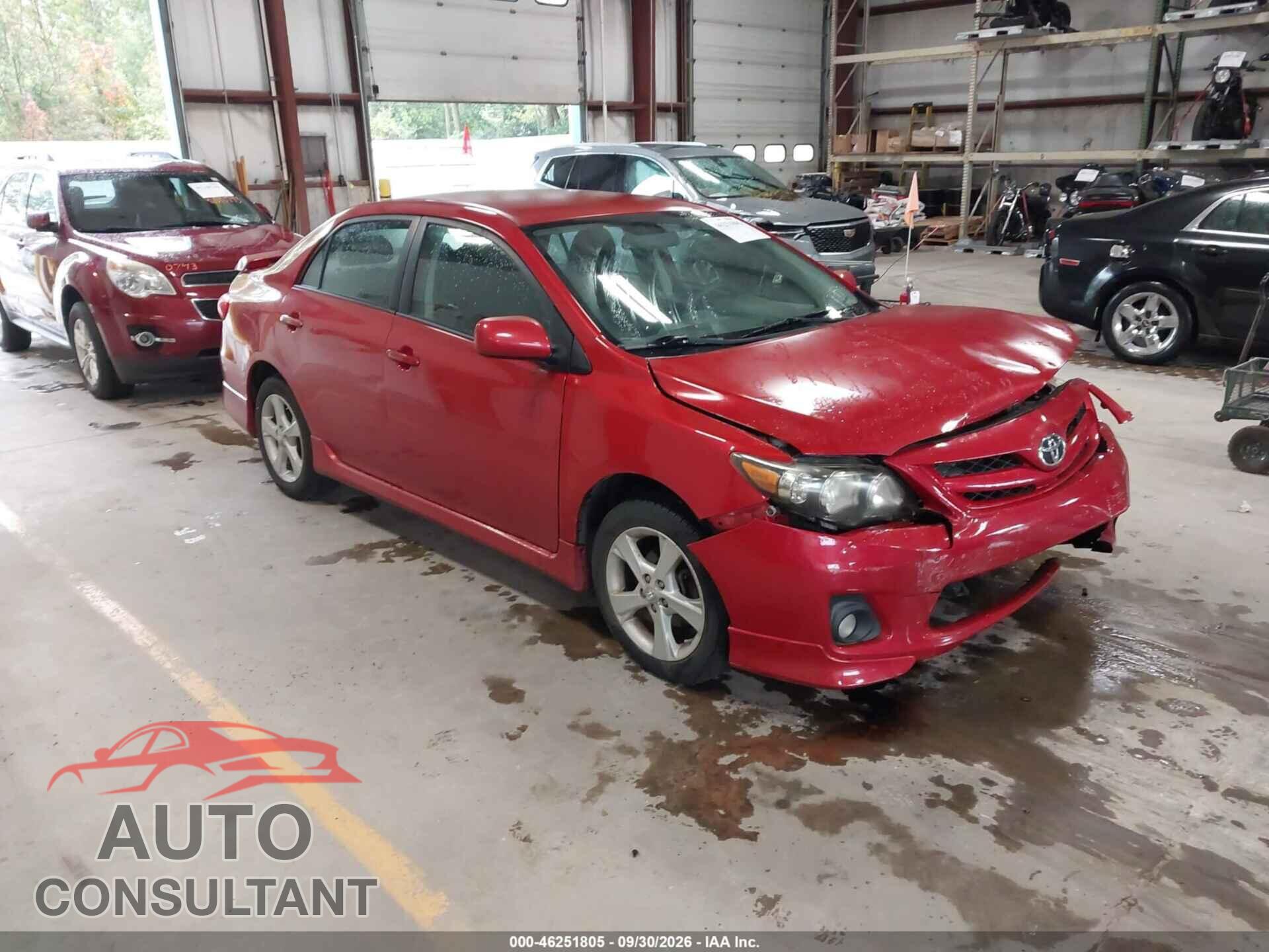 TOYOTA COROLLA 2012 - 2T1BU4EE6CC878471