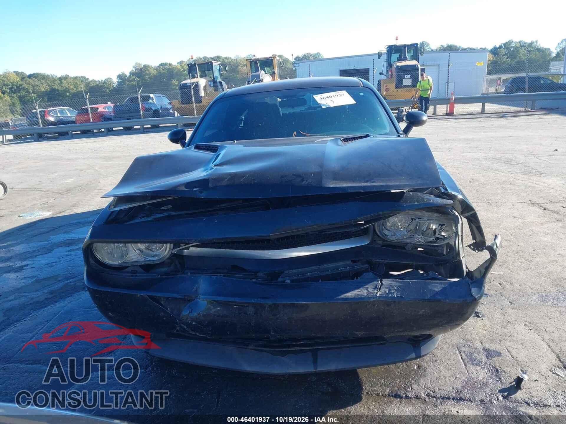 DODGE CHALLENGER 2012 - 2C3CDYAGXCH141593